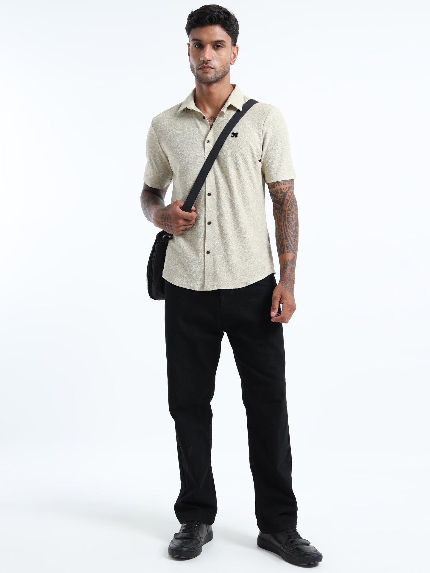 Pista Textura Cuban Shirt