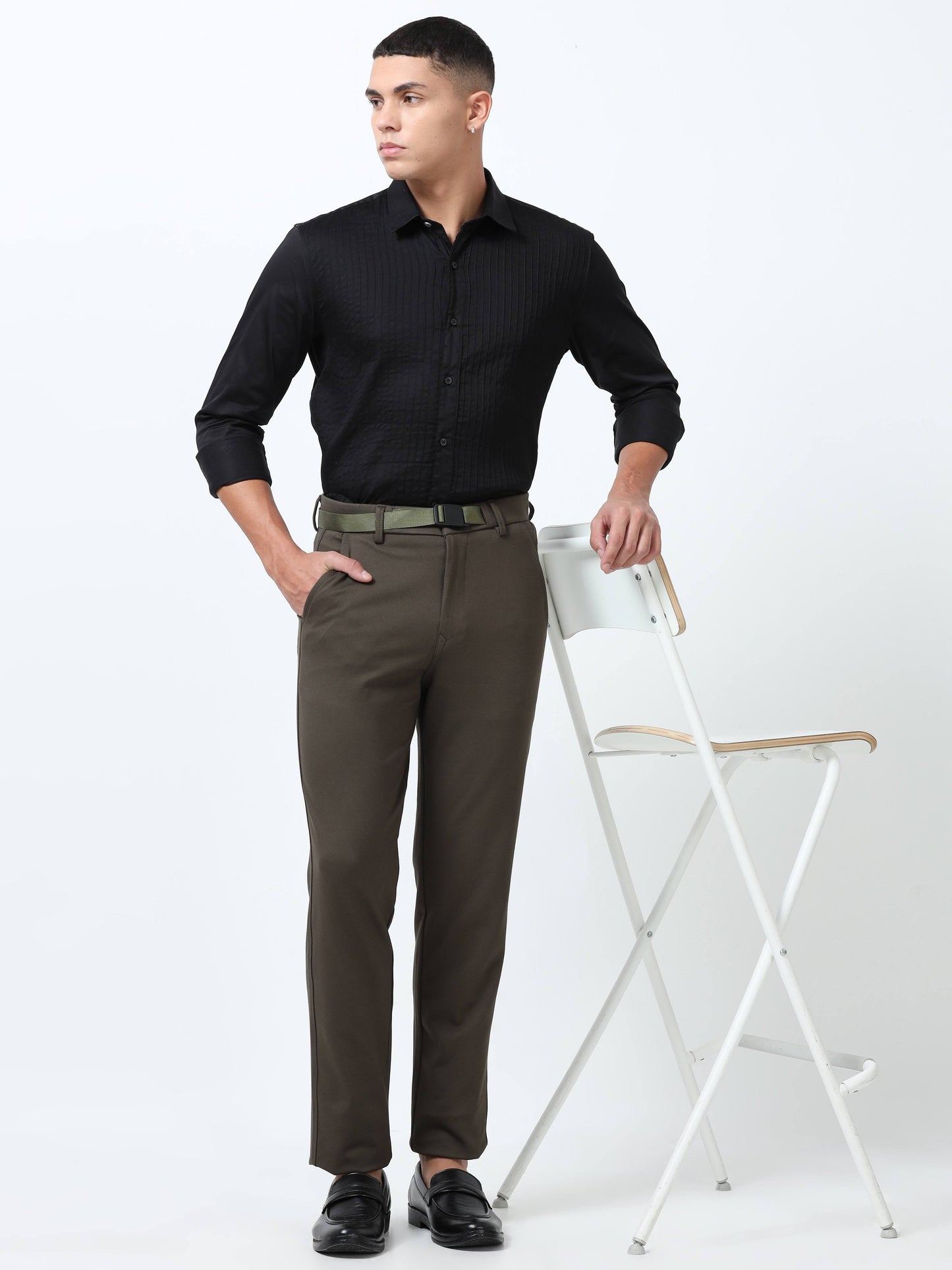 Black Formal Shirt for Men