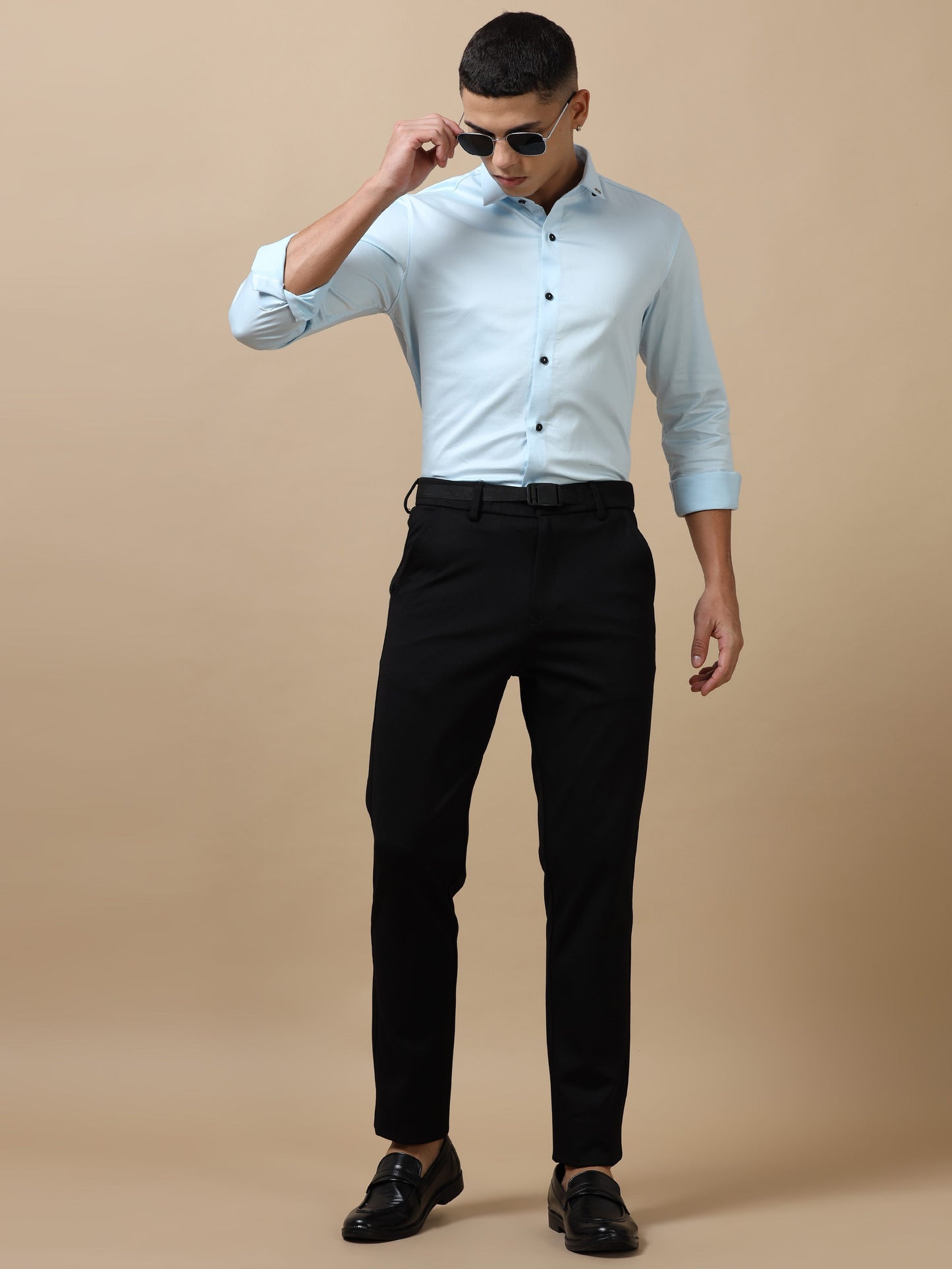 Light Blue Formal Shirt for Men
