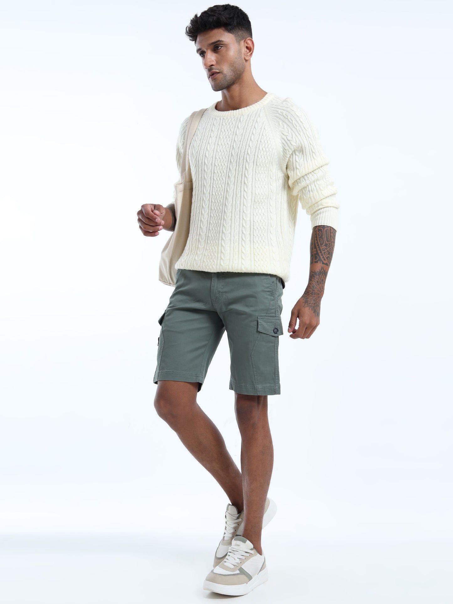 Green Shorts for Men