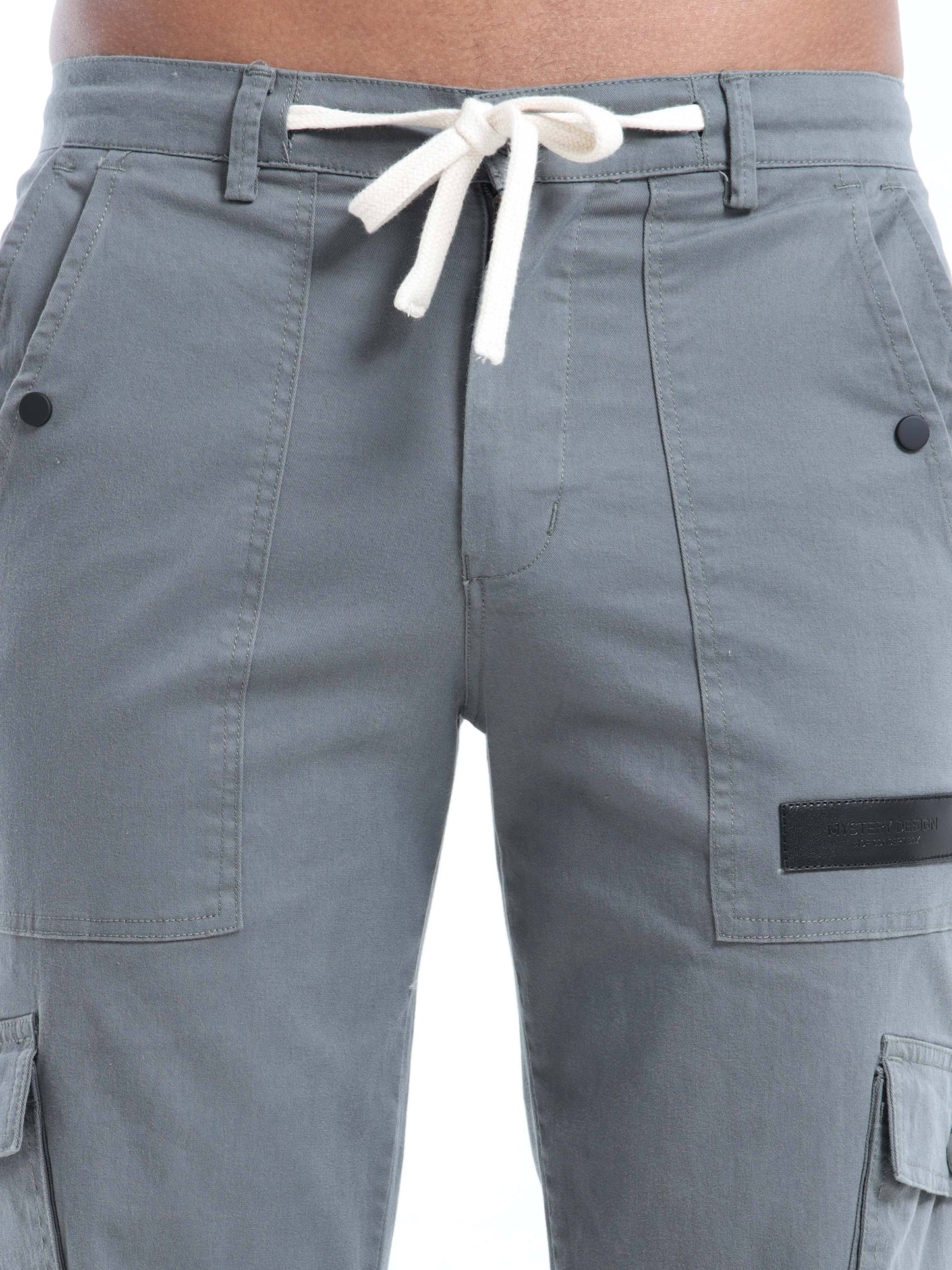 Grey Cargo Pant for Men