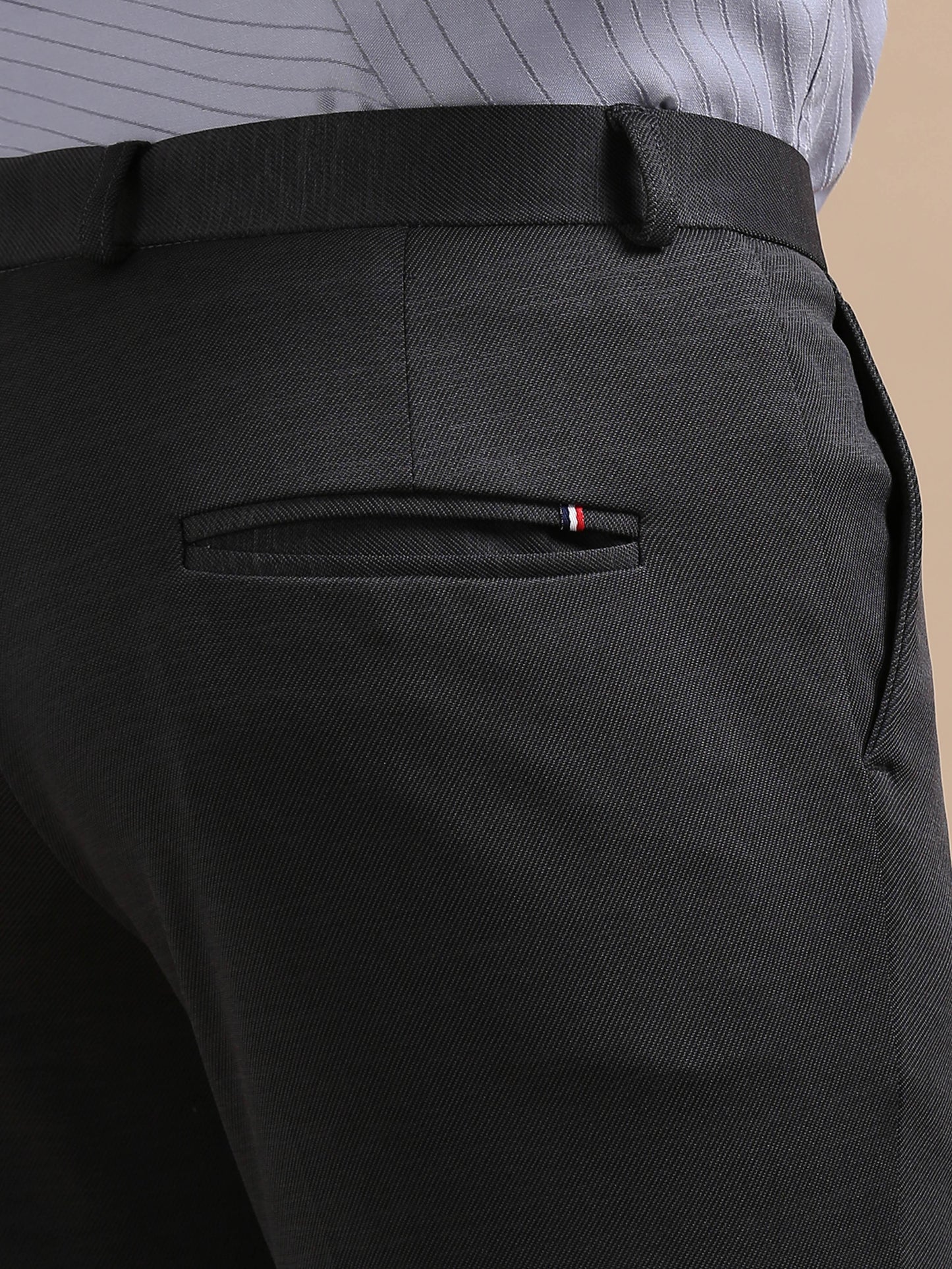 Dapper Sense Black Chinos For Men