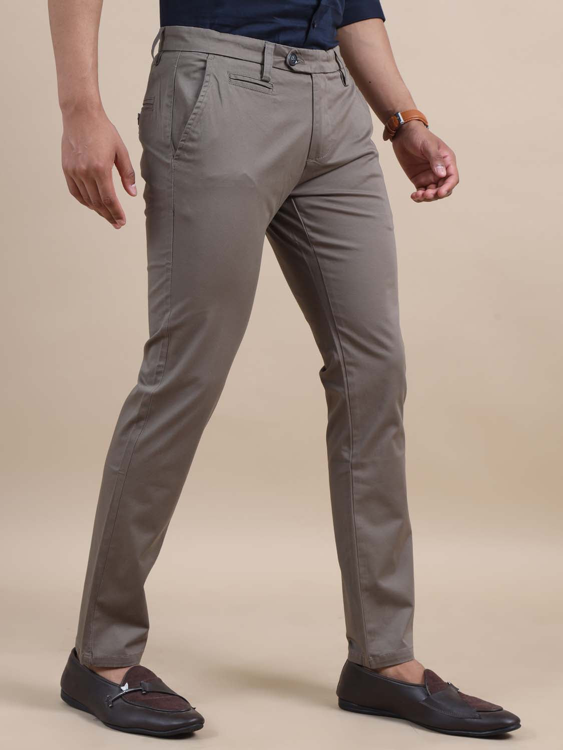 Trouso Comfort Khaki Trouser