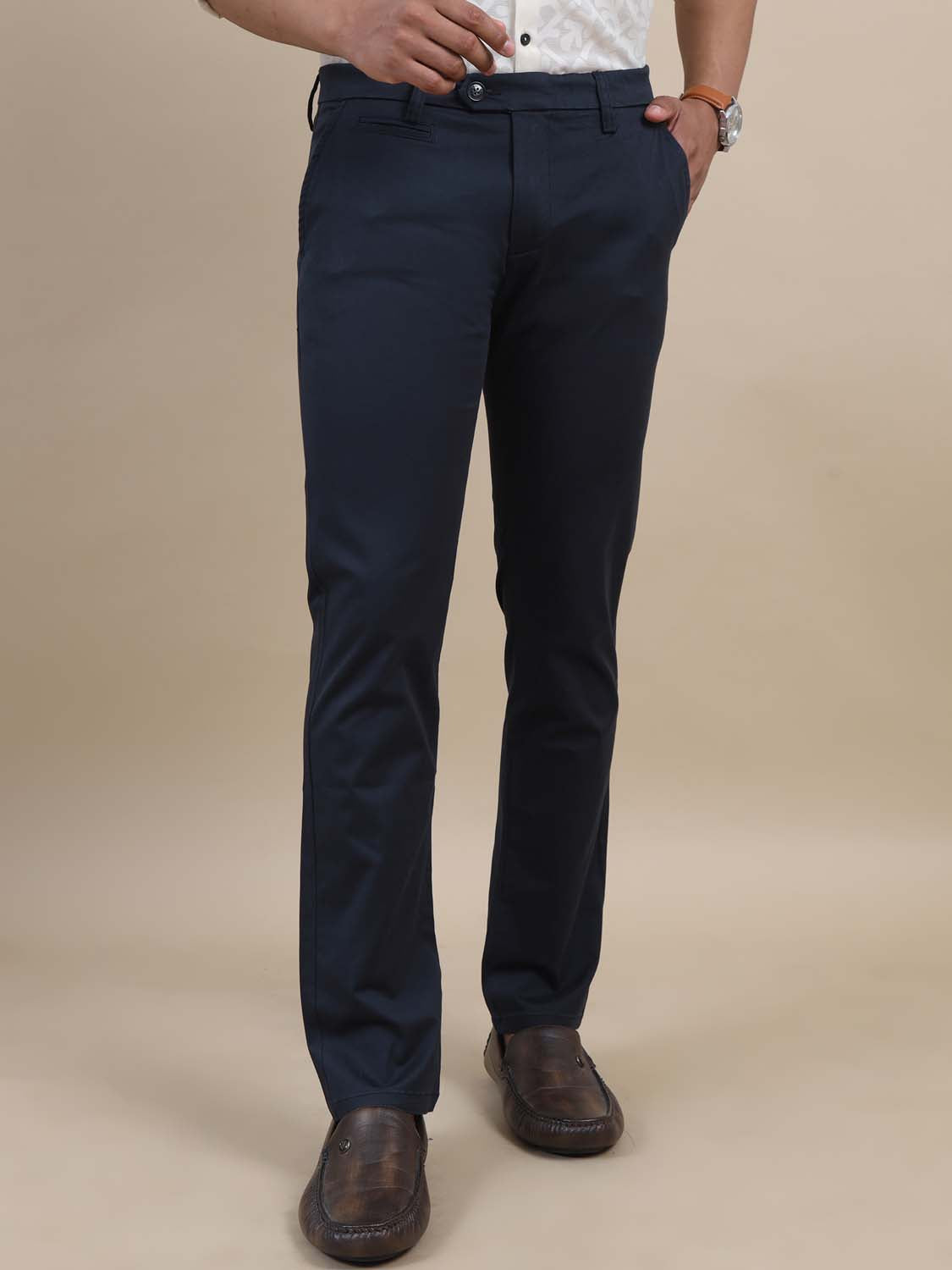 Trouso Comfort Navy Blue Trouser