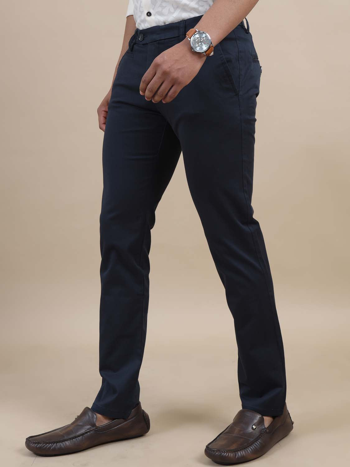 Trouso Comfort Navy Blue Trouser