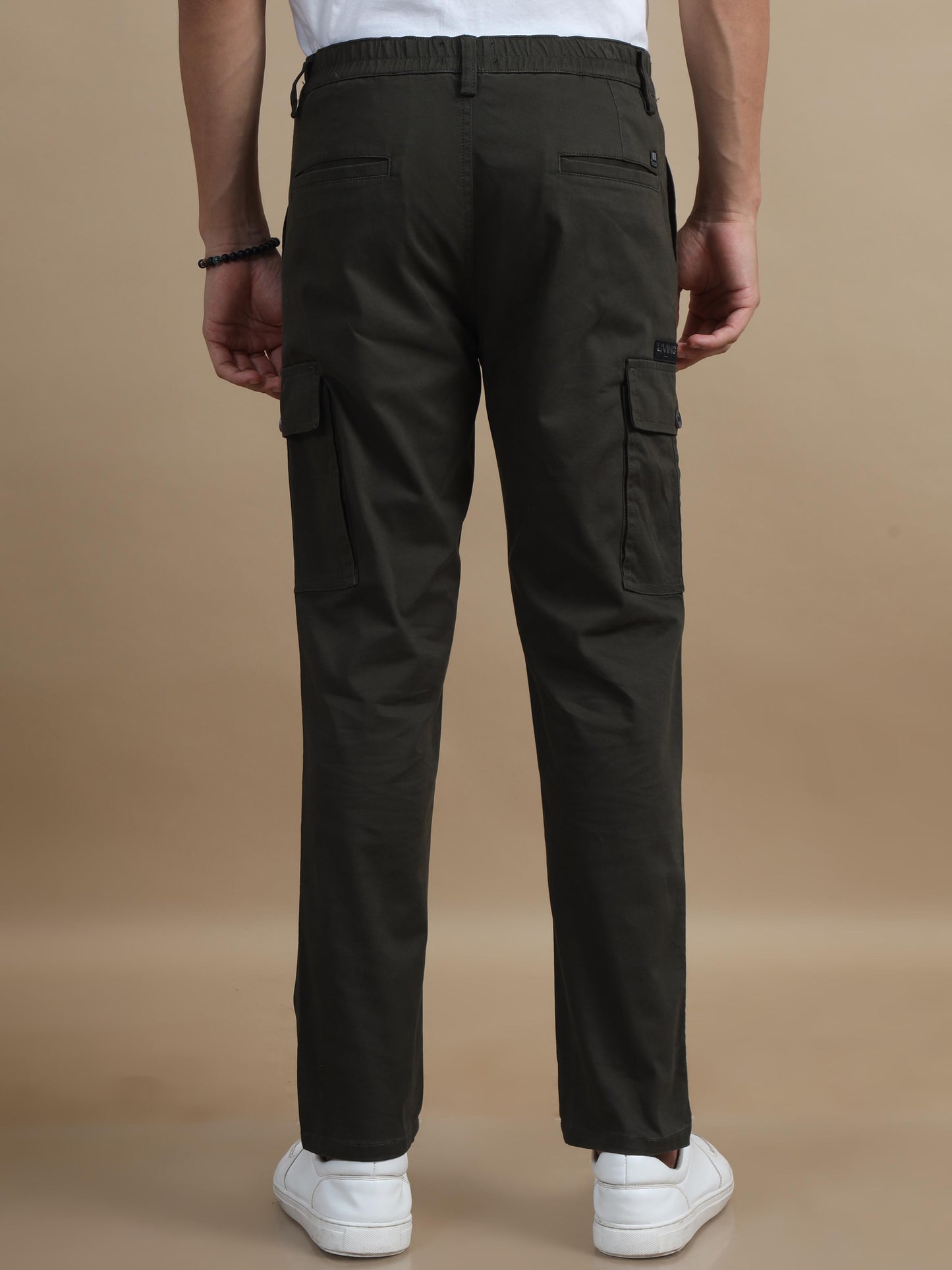 Wayfarer Olive Green Cargo Pants For Men