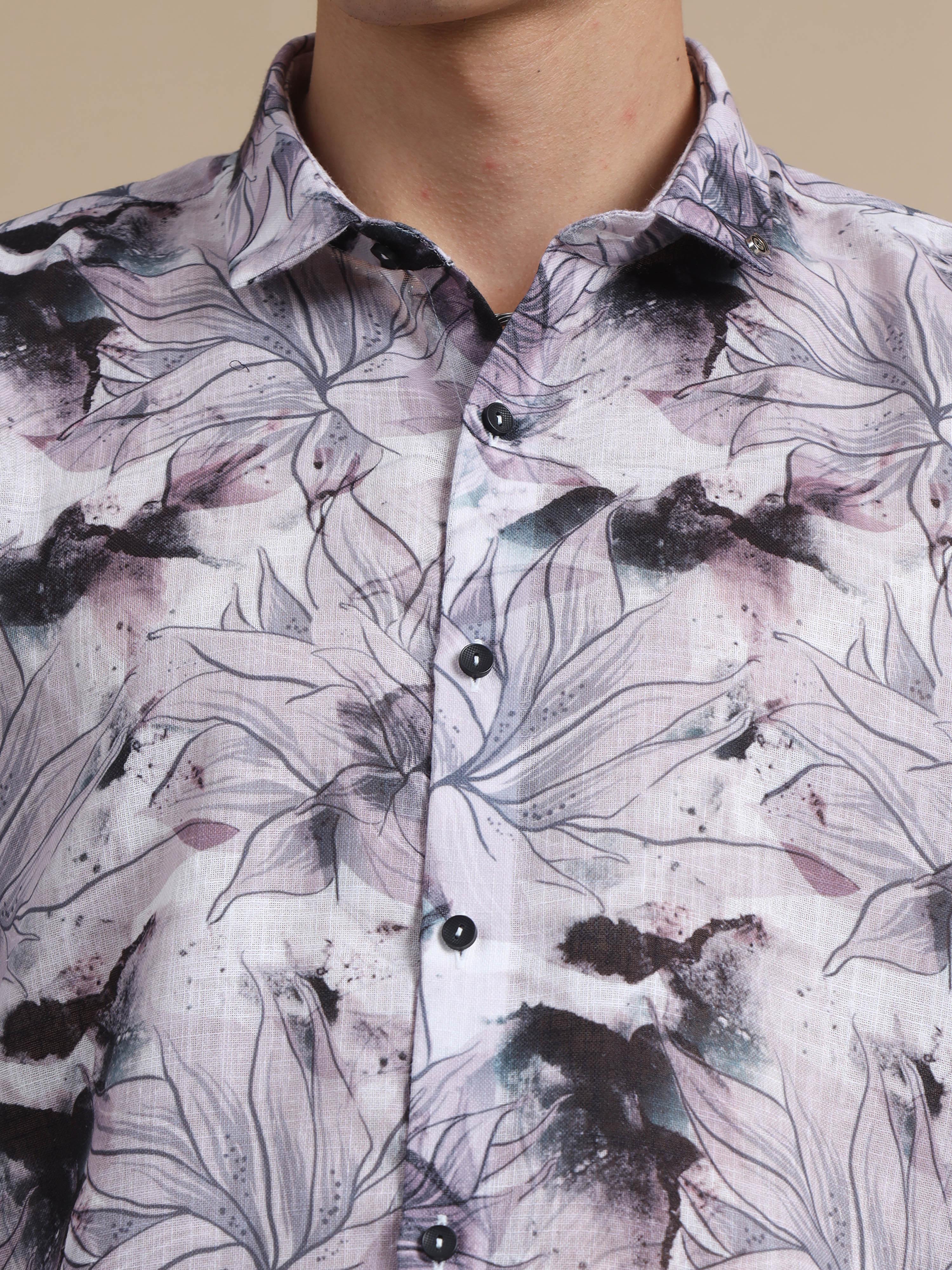 Perfumecloset プリントシャツ　Print Shirts Moon Perfumecloset プリントシャツ Print Shirts Moon Perfumecloset