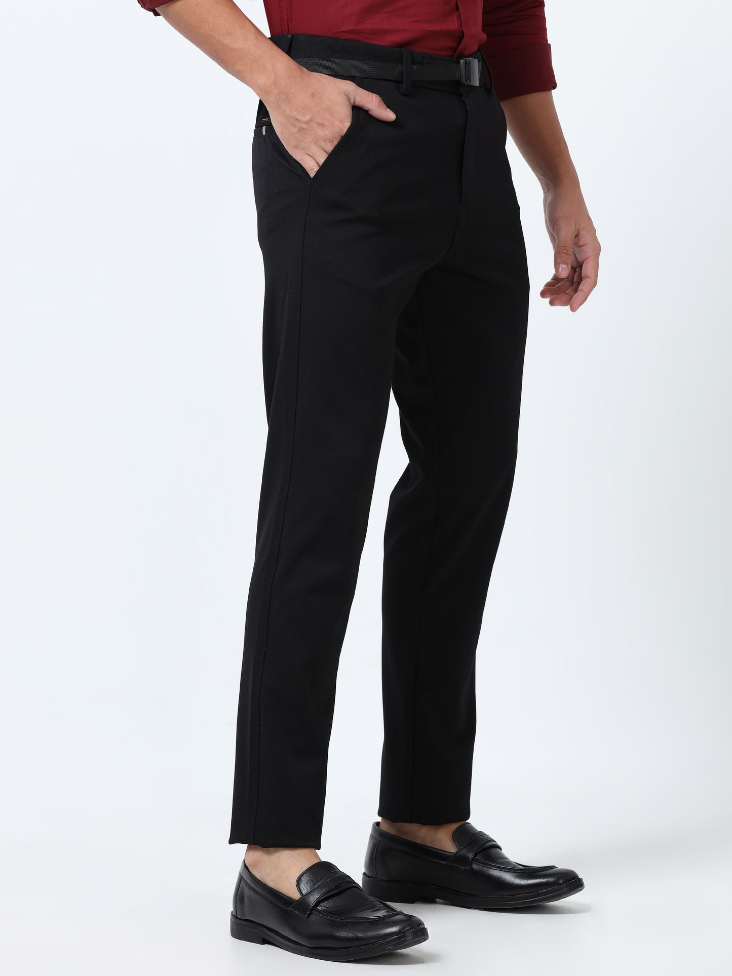 Mens Black Trouser