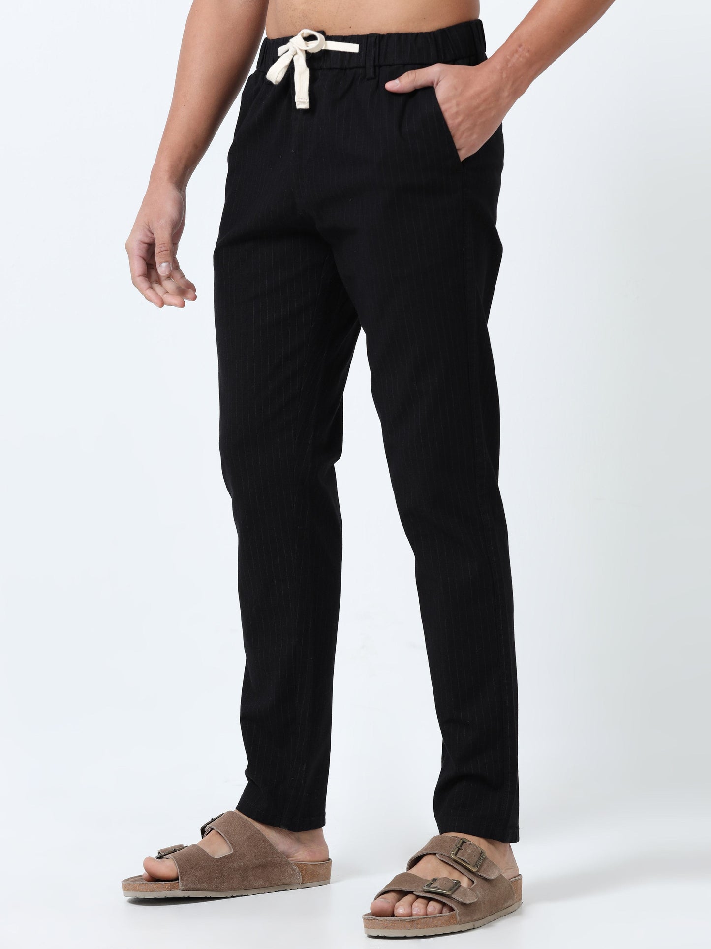 Men Black Trouser