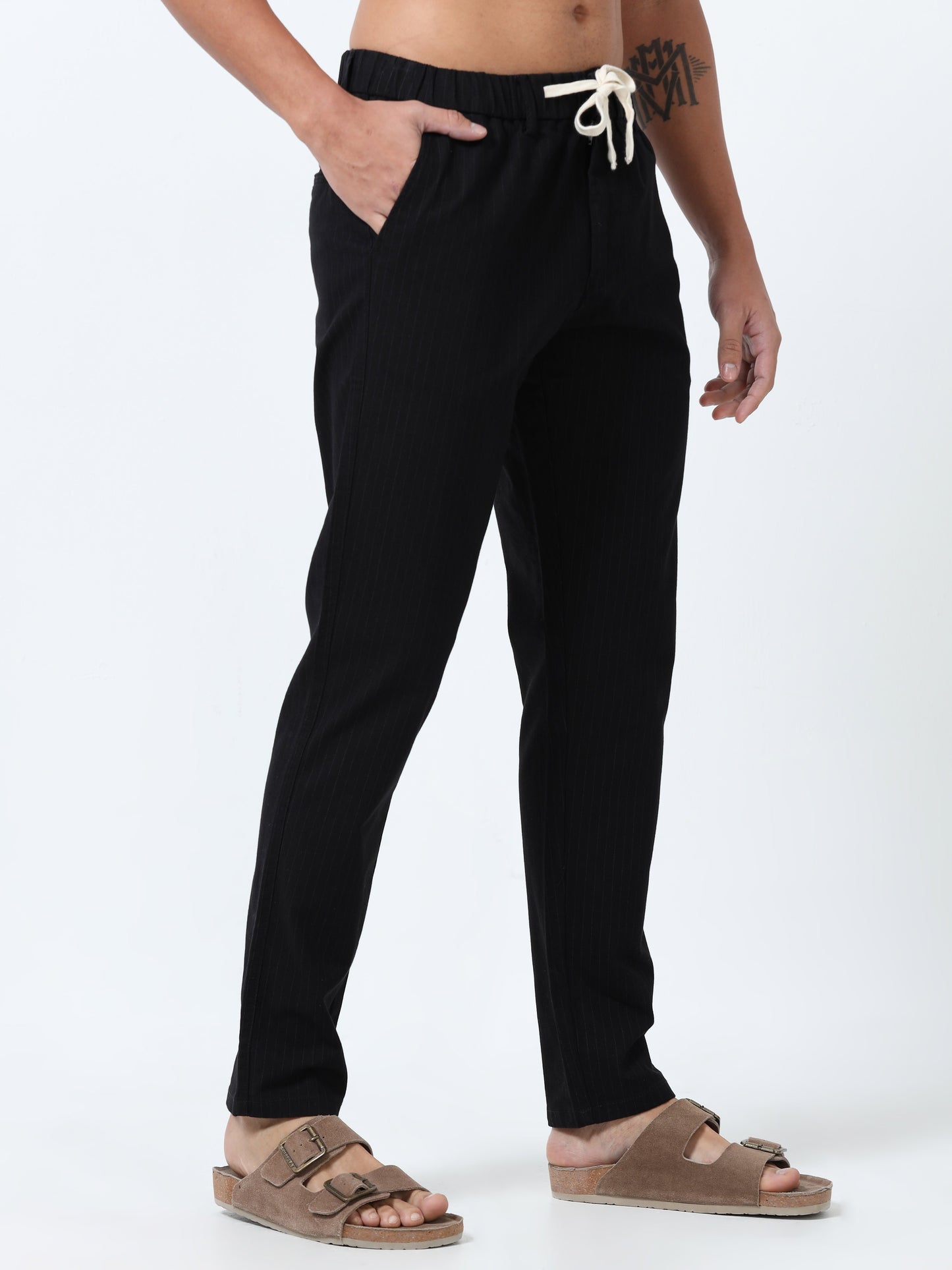 Men Black Trouser