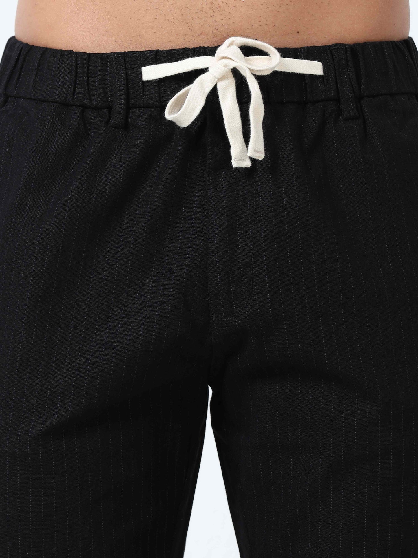 Men Black Trouser