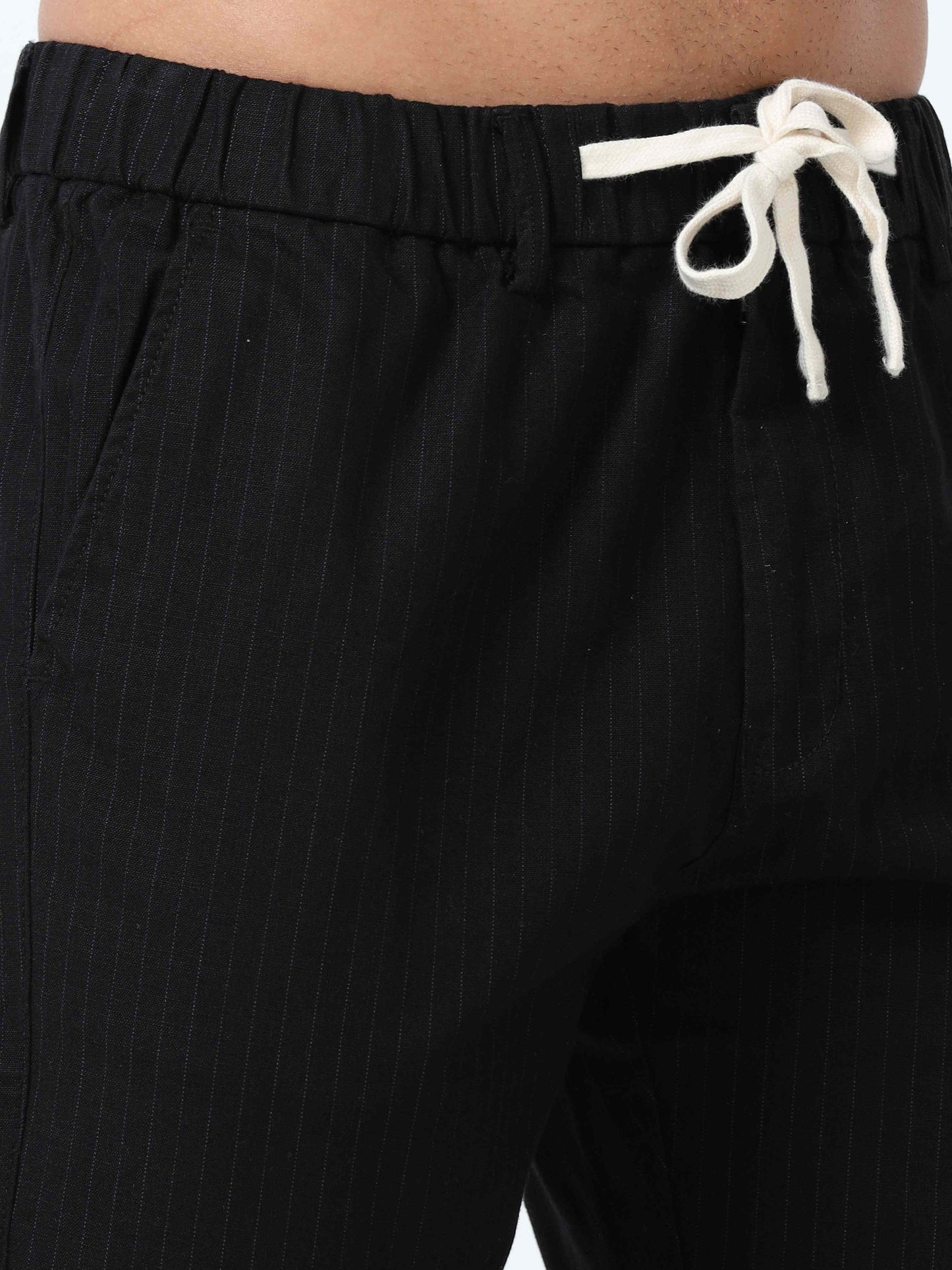 Men Black Trouser