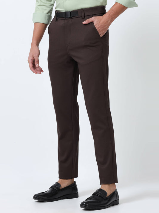 Mens Brown Trouser