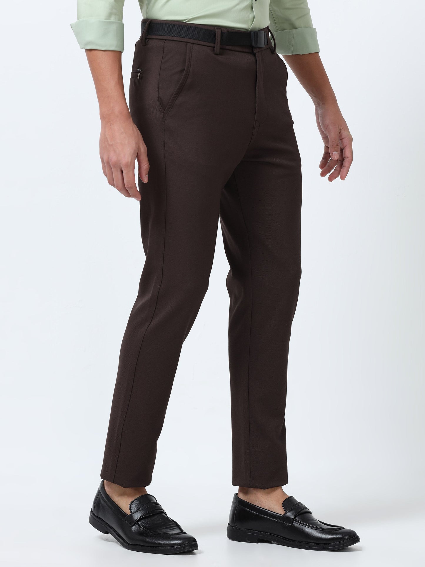 Mens Brown Trouser