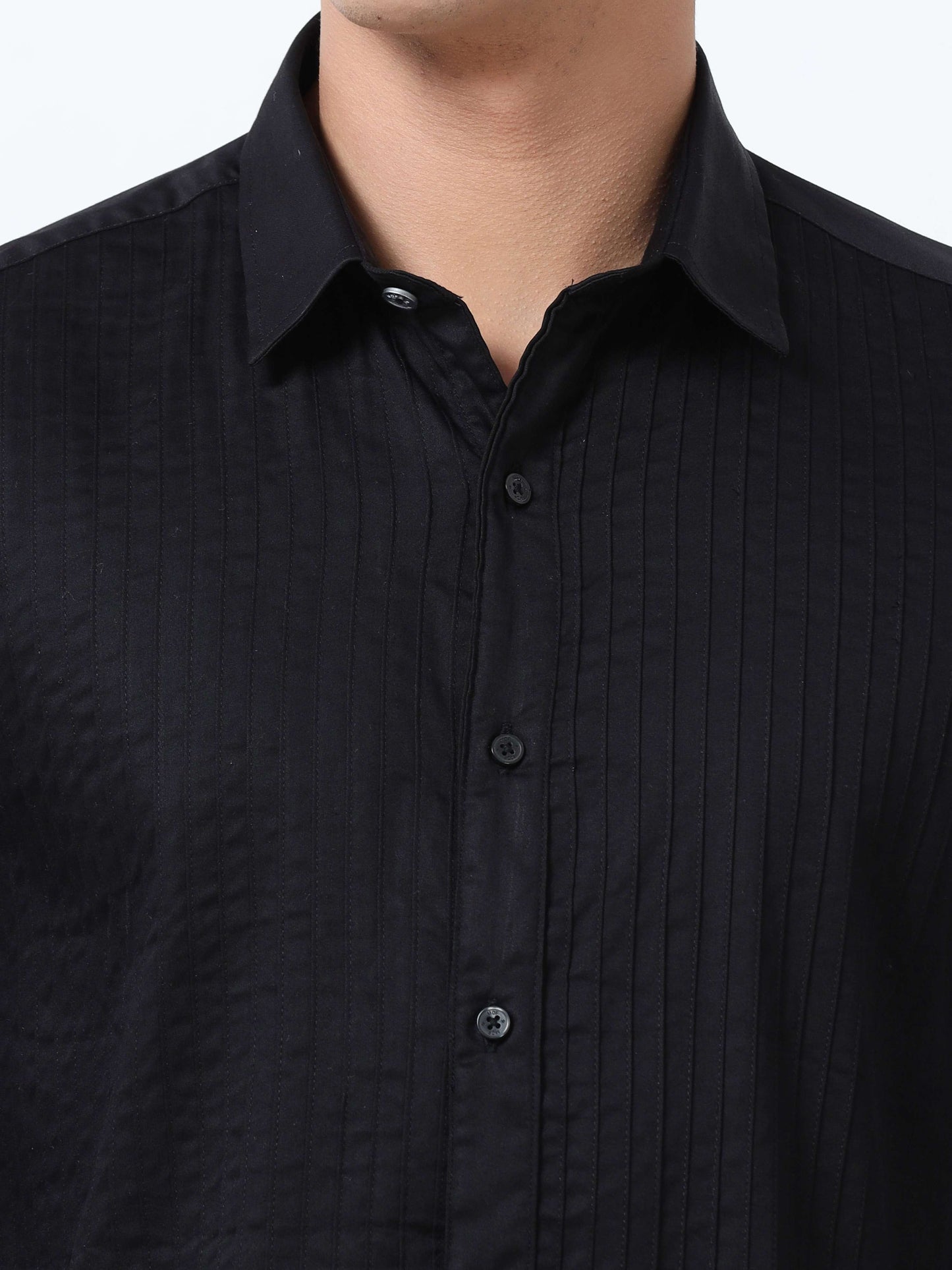 Black Formal Shirt for Men 