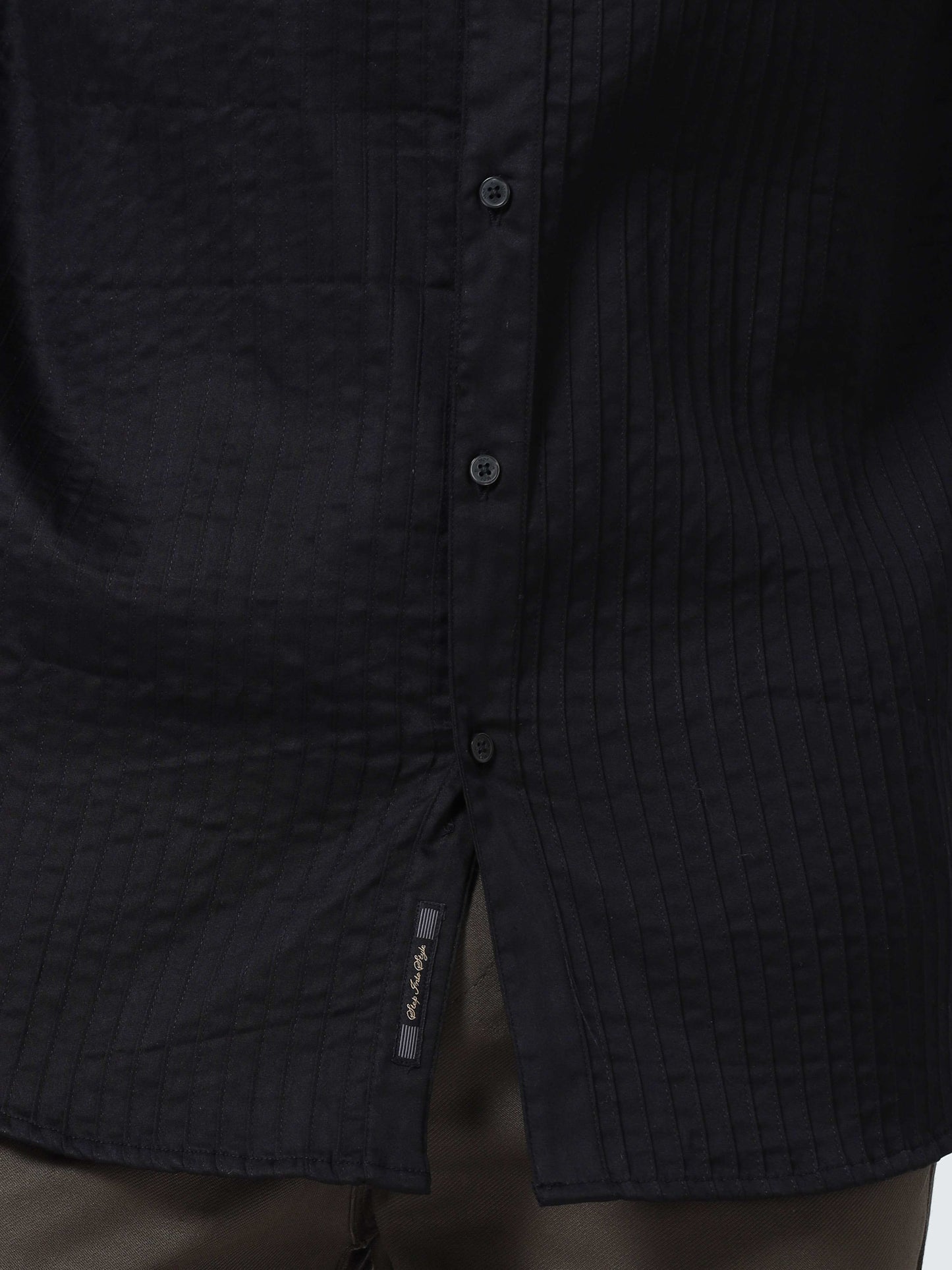 Black Formal Shirt for Men 