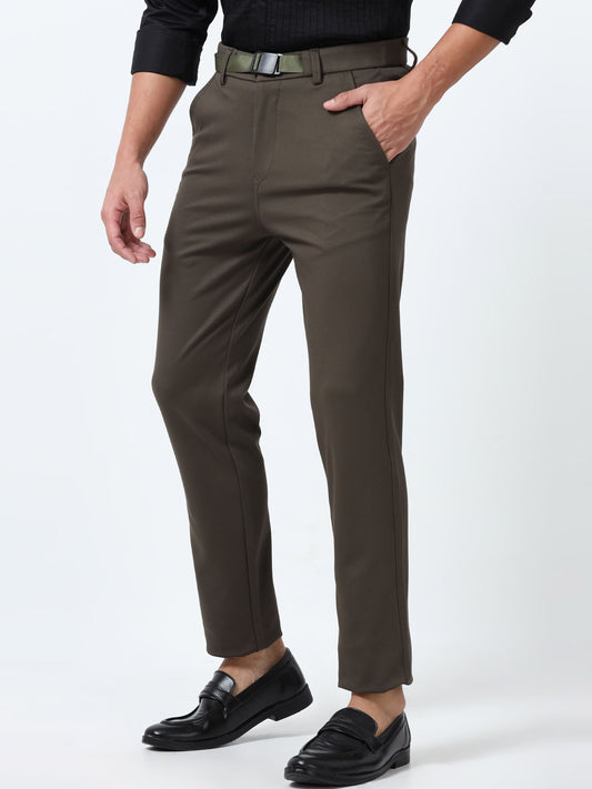 Men's Olive Green Trouser