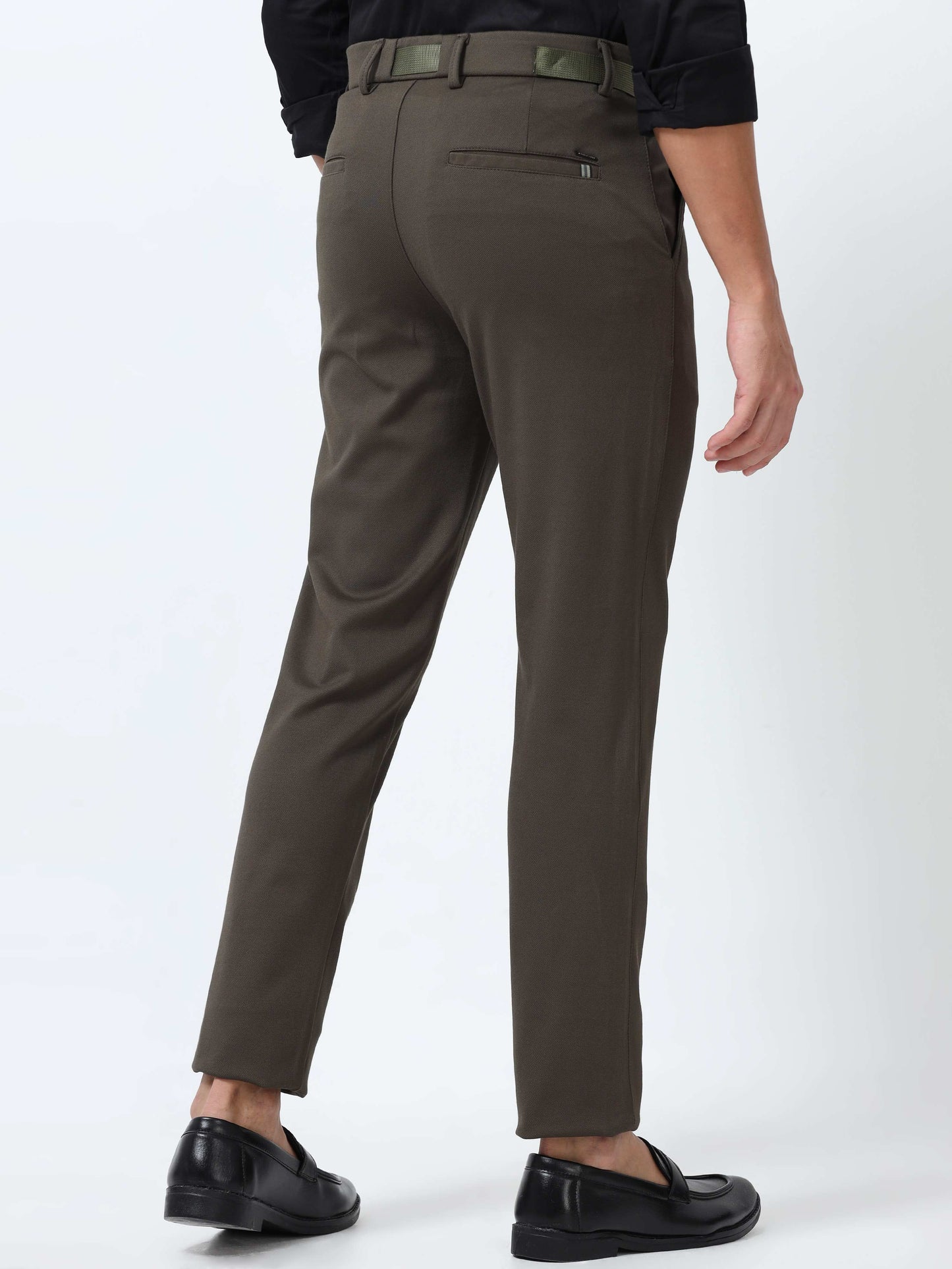 Men's Olive Green Trouser