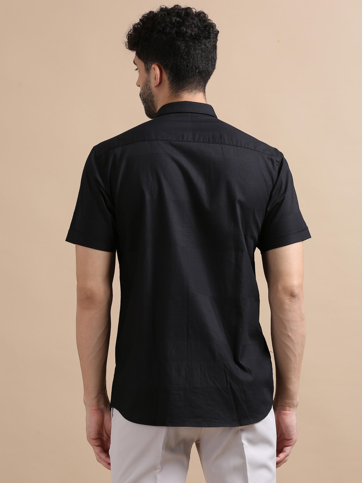 Duotone Black Solid Shirt