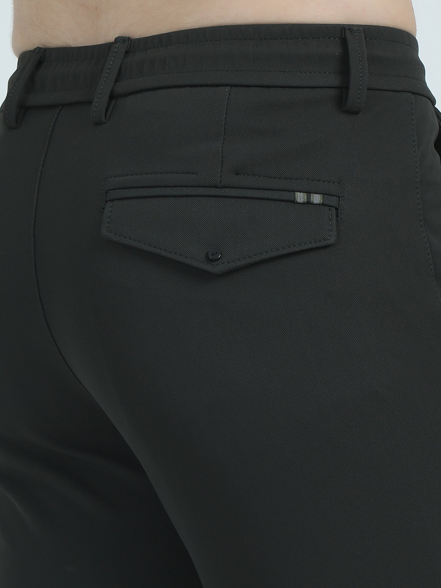 Green Slim Fit Trouser