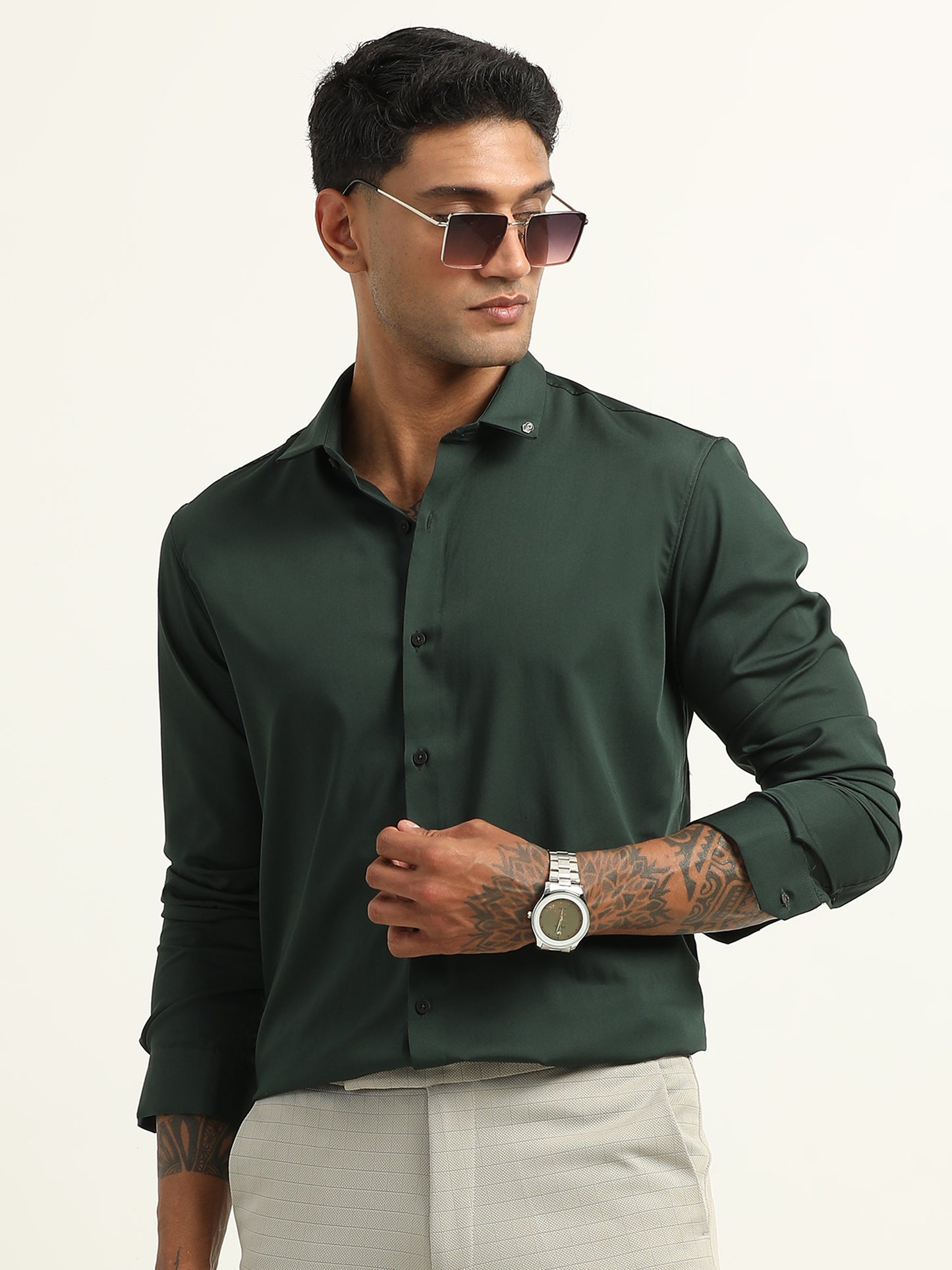 Deep Green Shirt