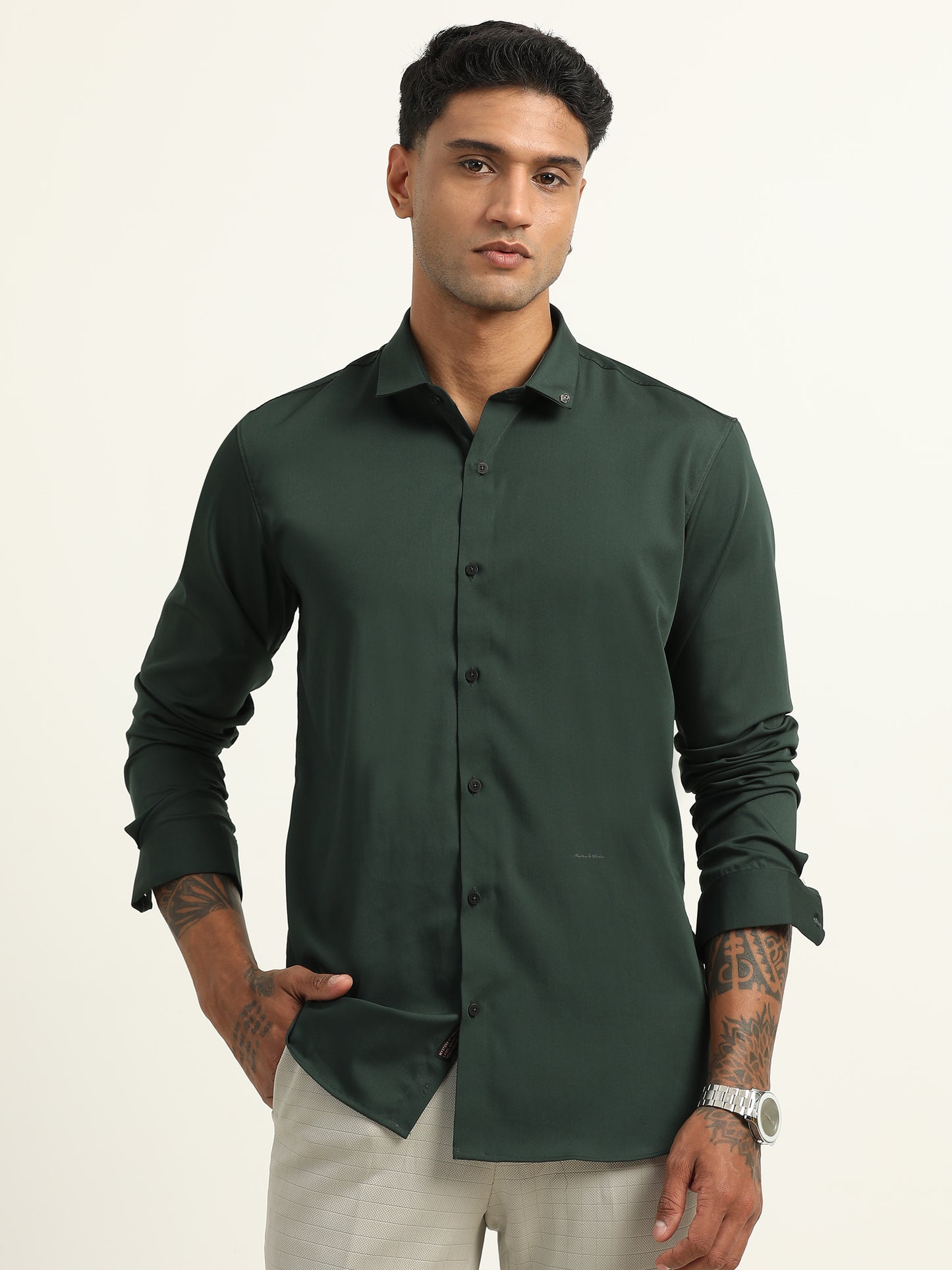 Deep Green Shirt