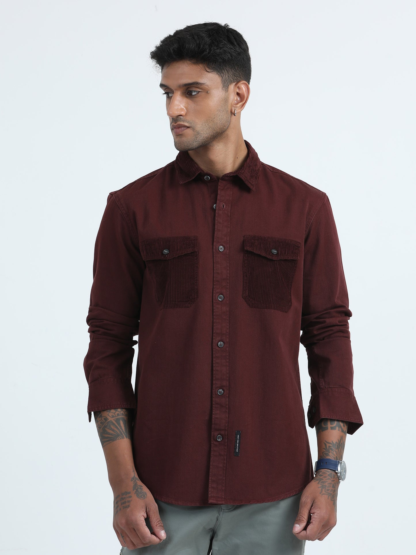 Twill RFD Shirt - Maroon