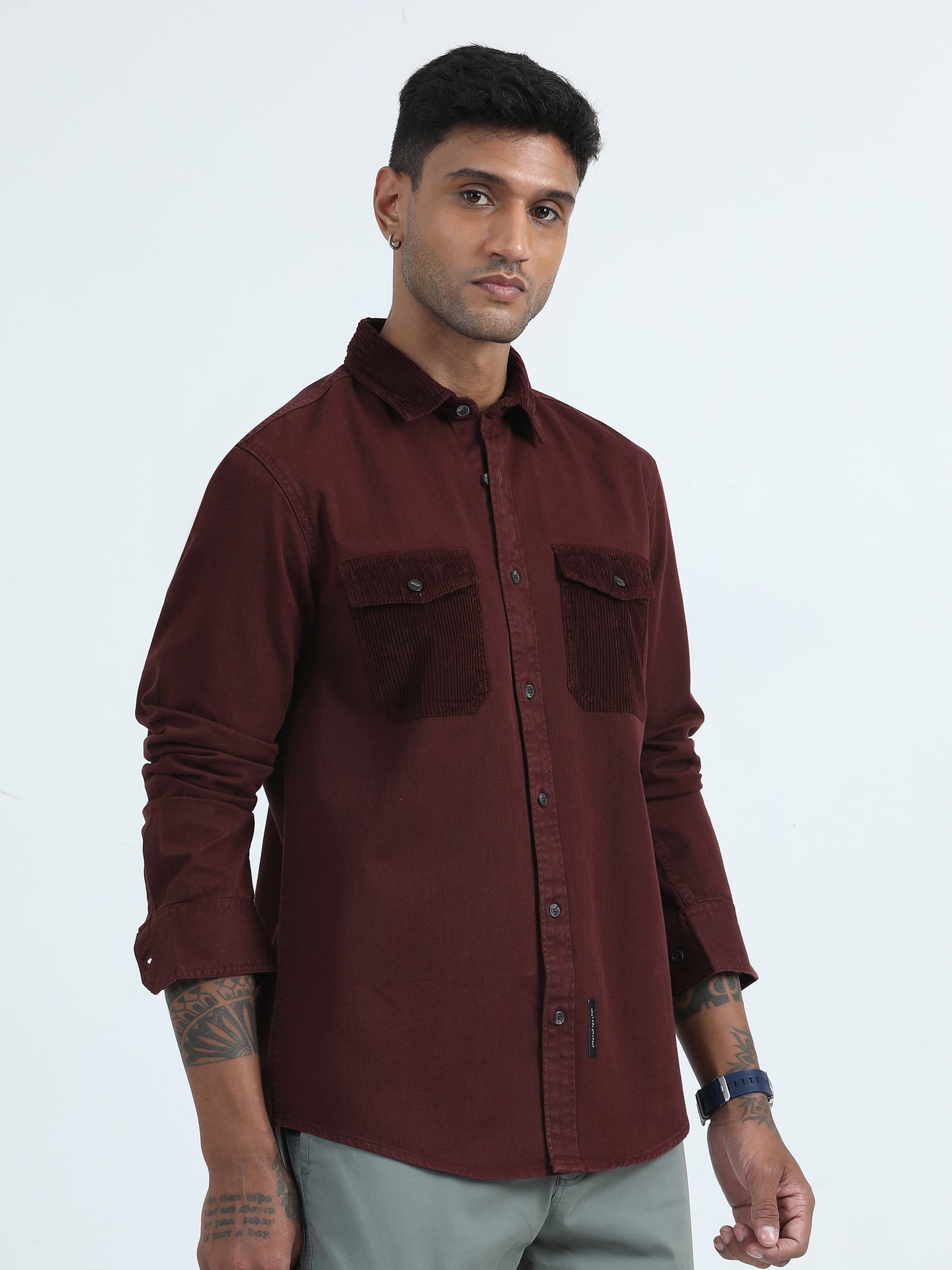 Twill RFD Shirt - Maroon