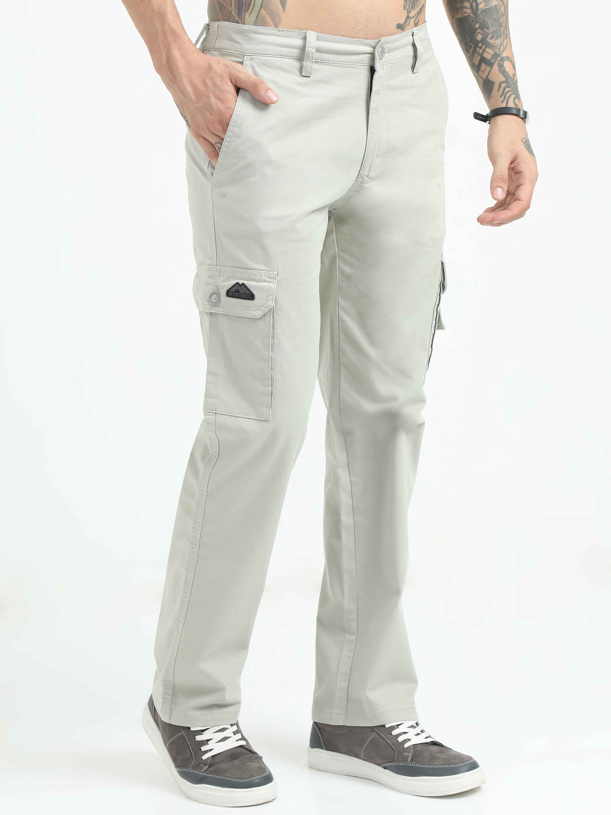 Shop Fawn Men's Relaxed Fit Cargo Pants Online In India