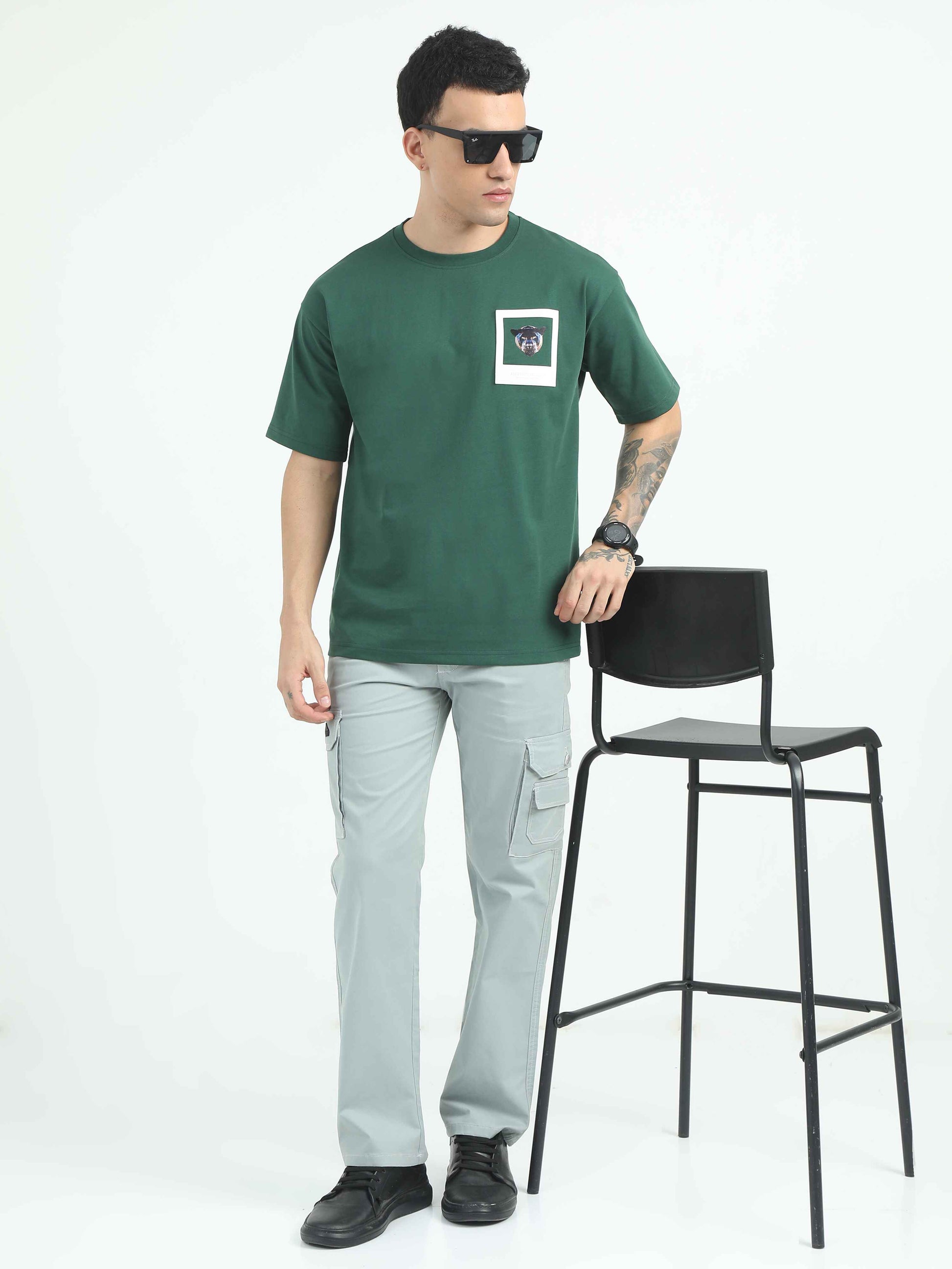  Puff Bomb Oversized T Shirt Mens 