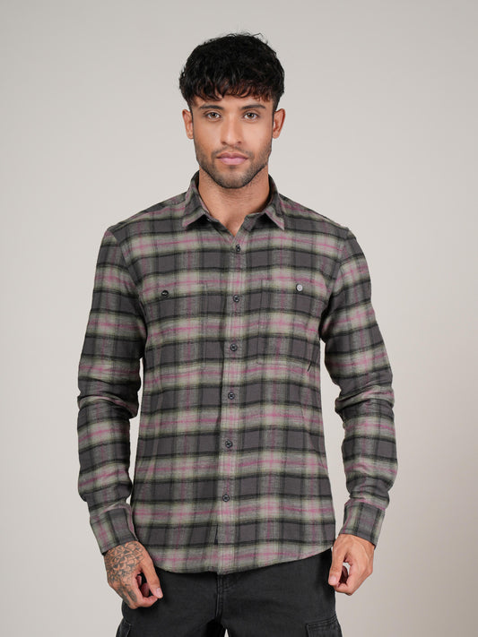 Men’s Casual Check Shirt