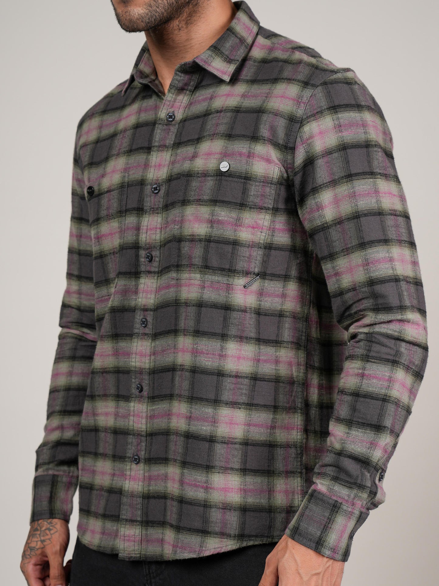 Men’s Casual Check Shirt