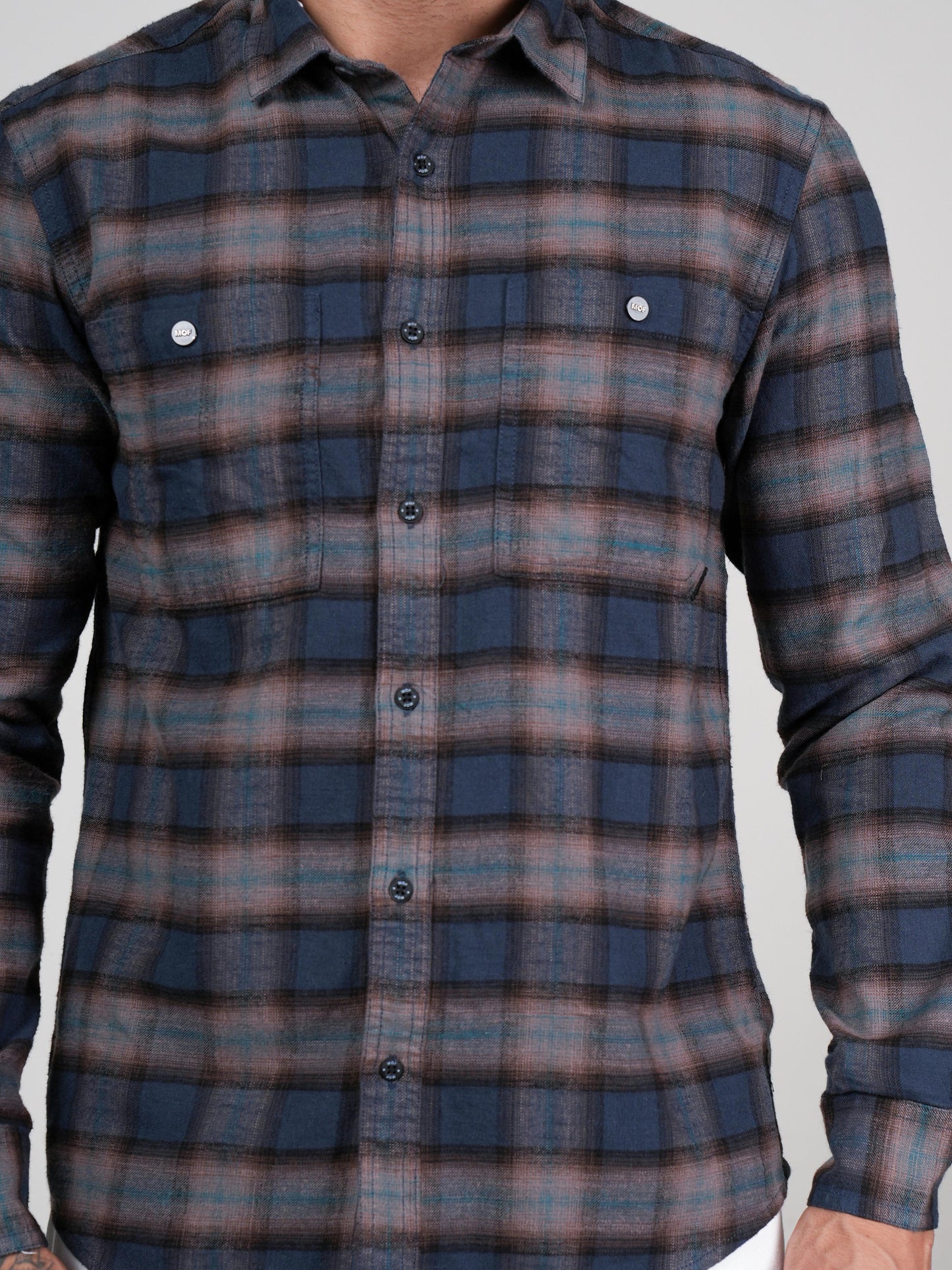 Men’s Casual Check Shirt