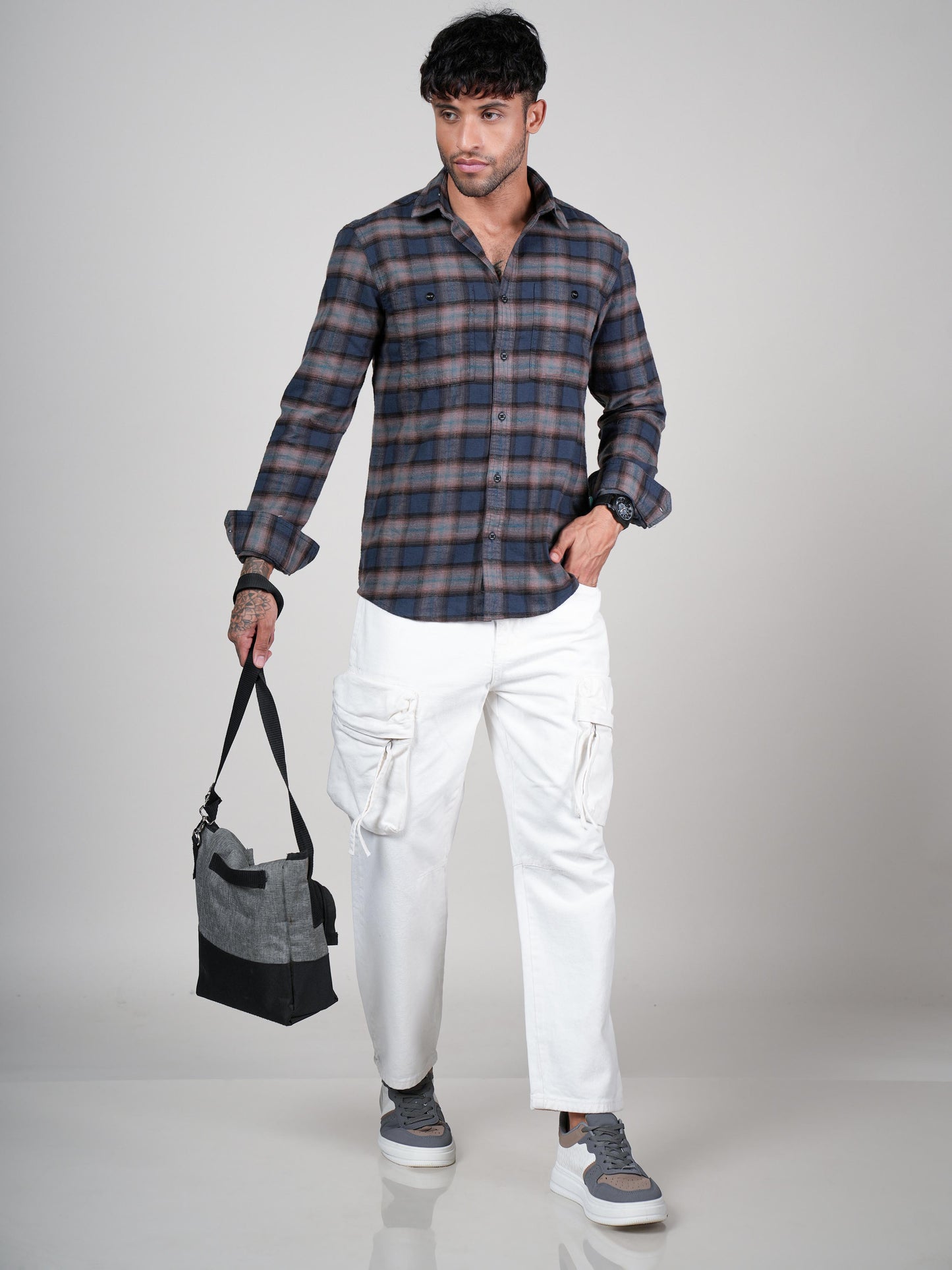 Men’s Casual Check Shirt