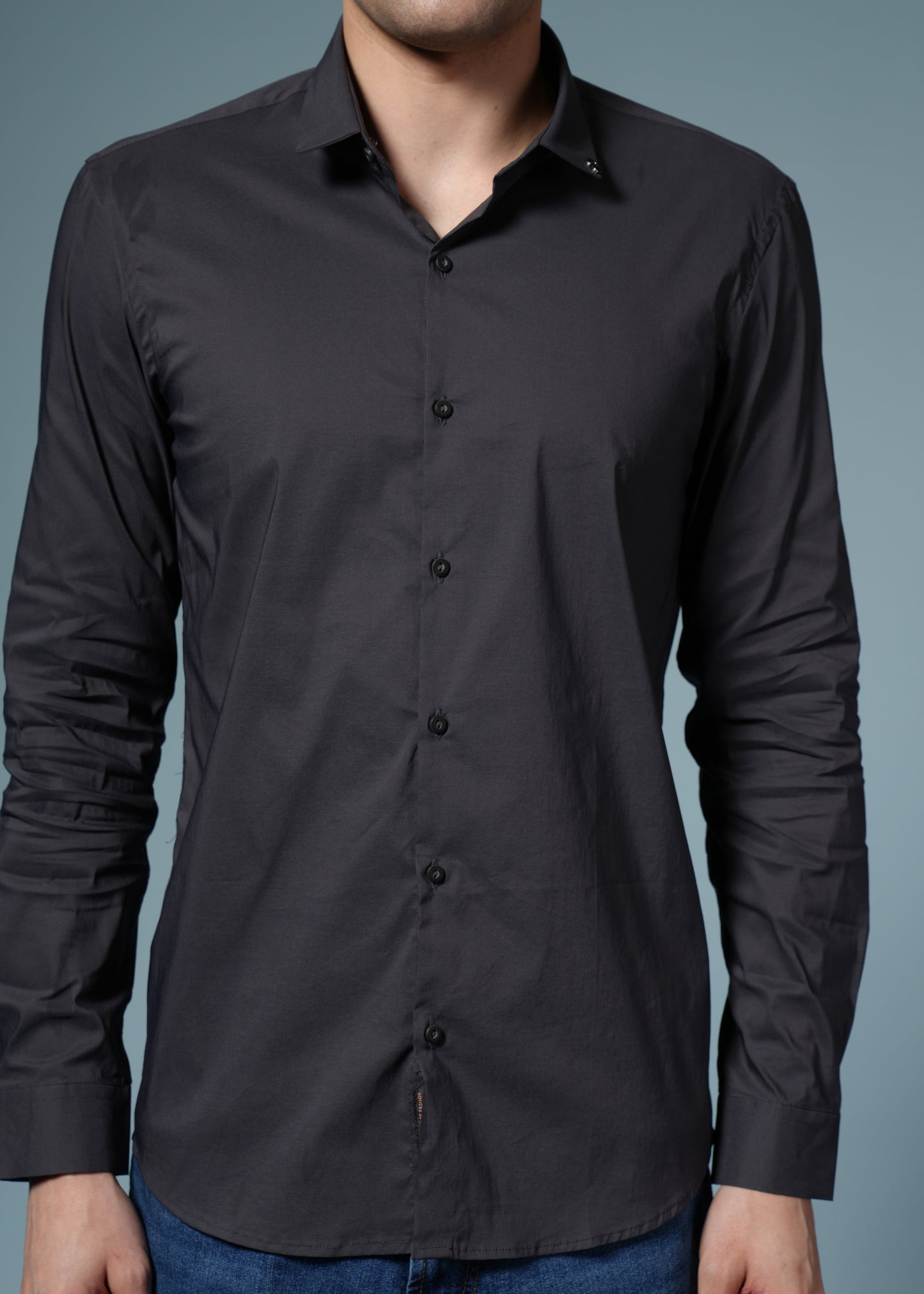 Men’s Dark Grey Formal Shirt