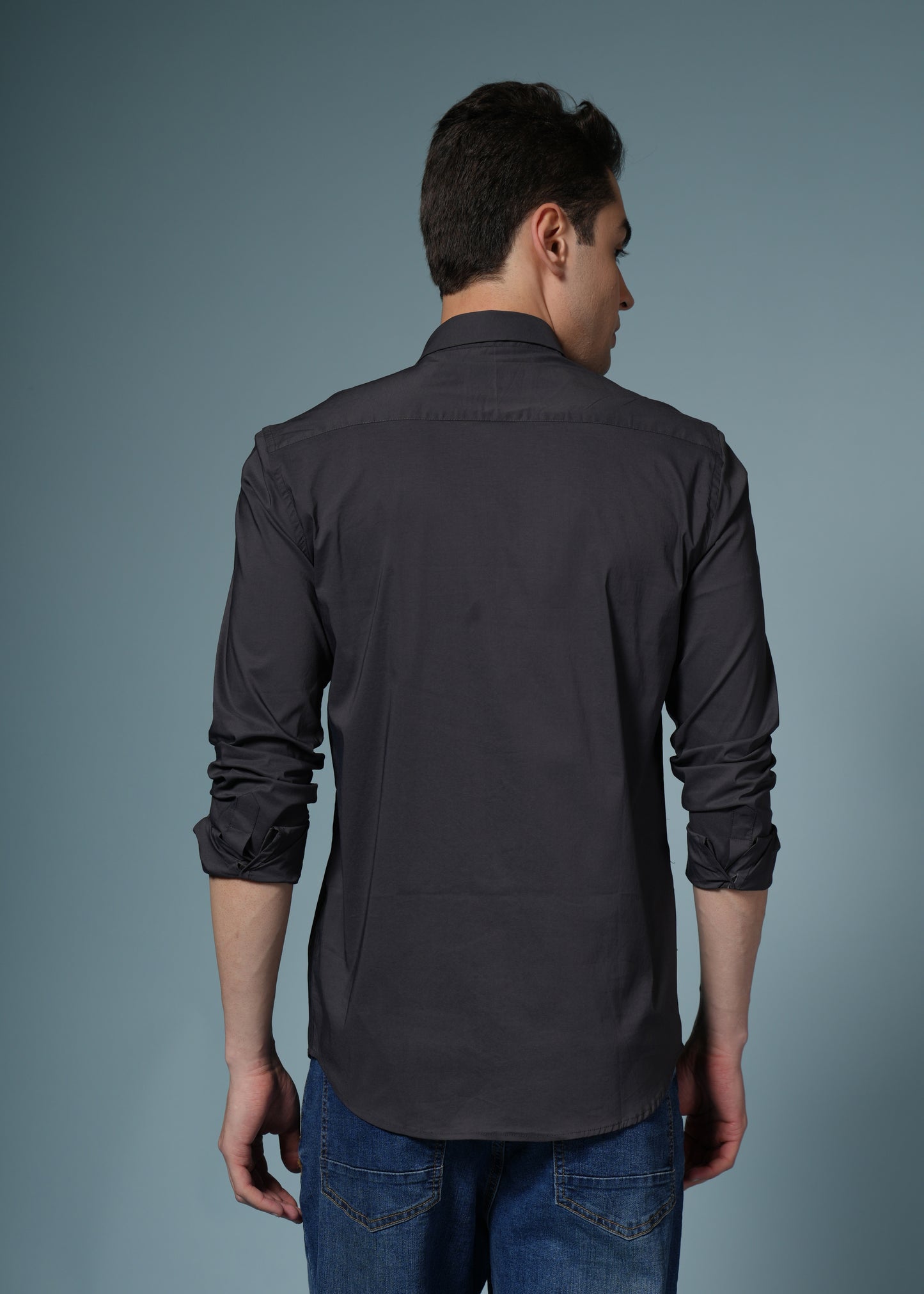 Men’s Dark Grey Formal Shirt