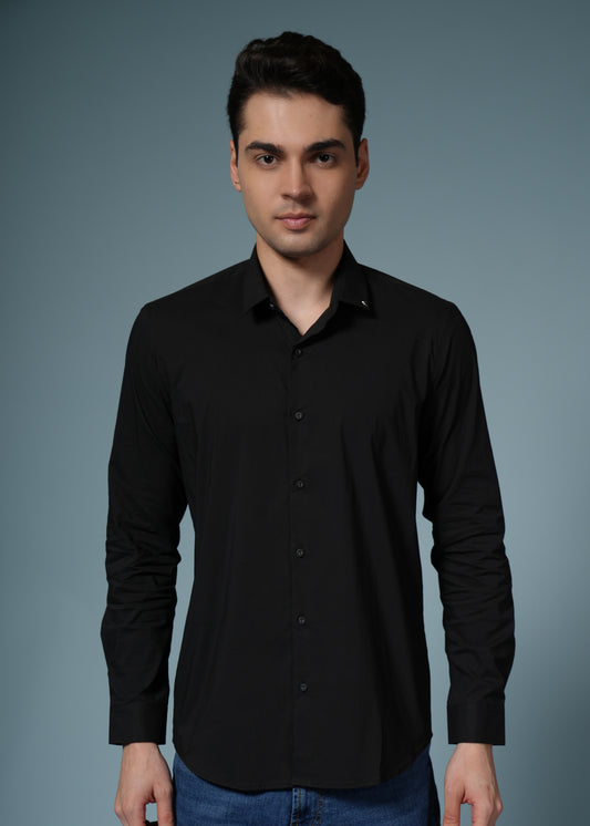 Men’s Black Formal Shirt