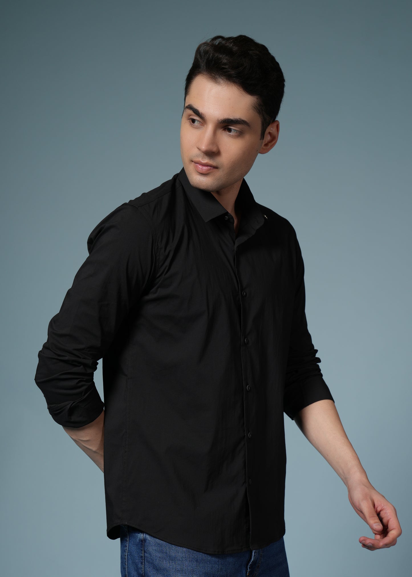 Men’s Black Formal Shirt