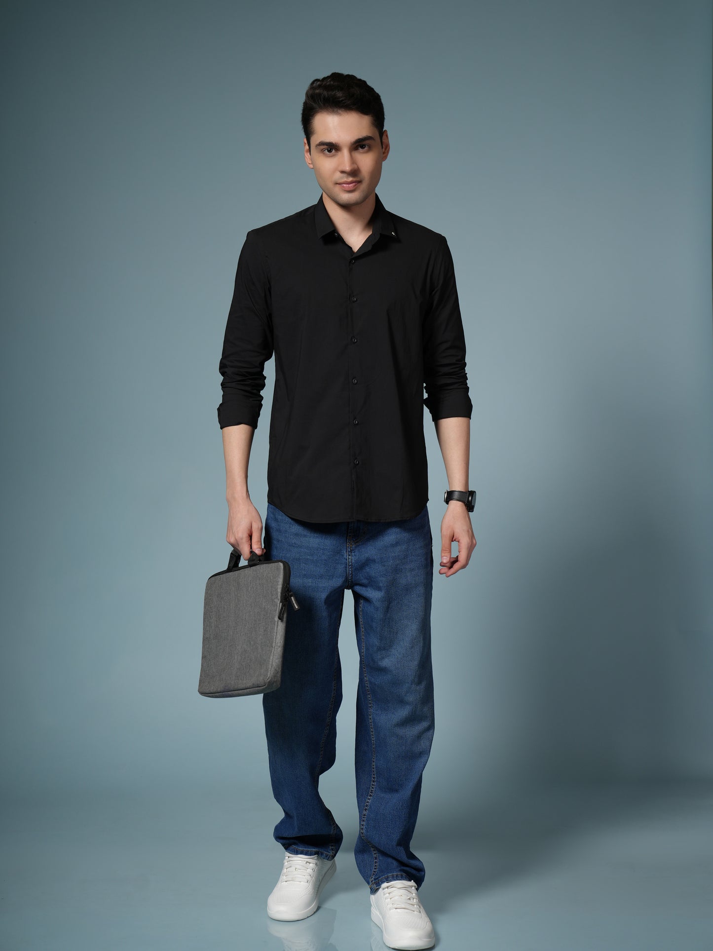 Men’s Black Formal Shirt