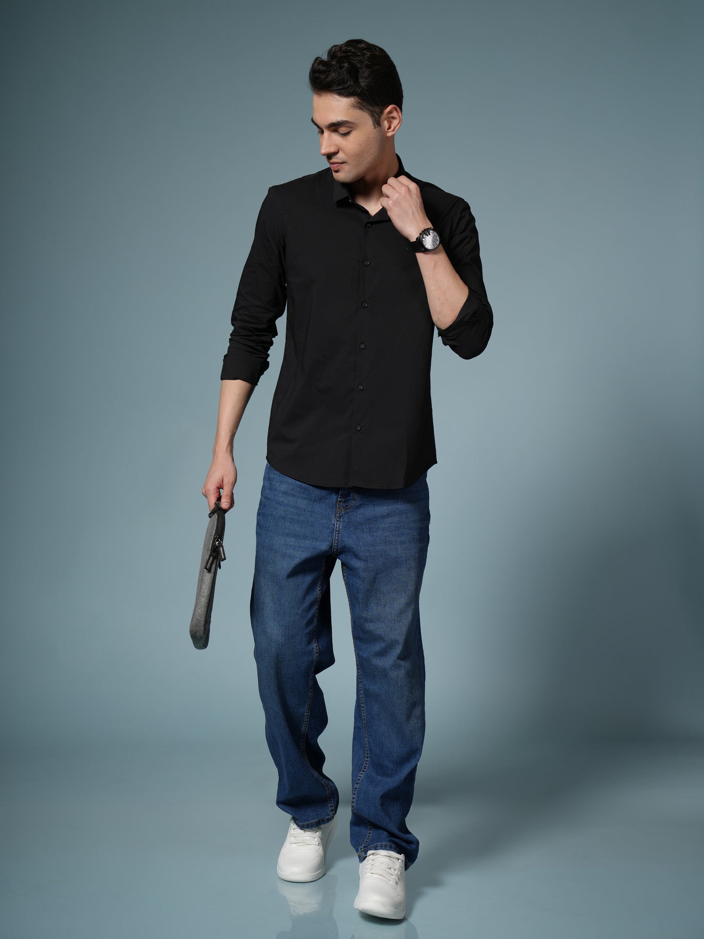 Men’s Black Formal Shirt