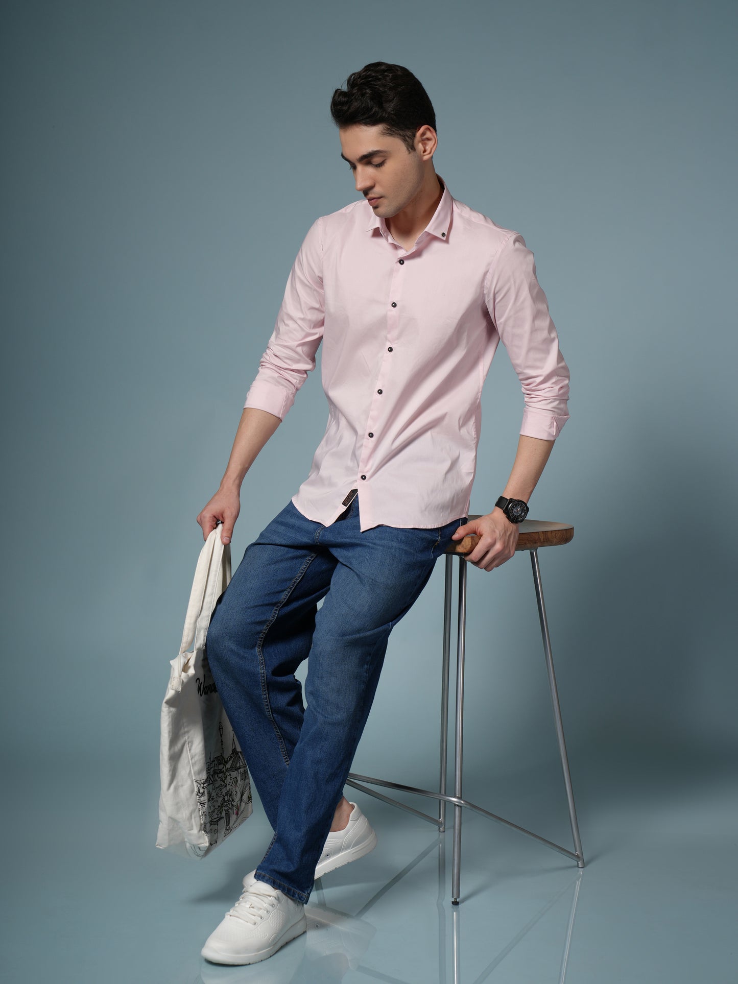 Men’s Pink Formal Shirt
