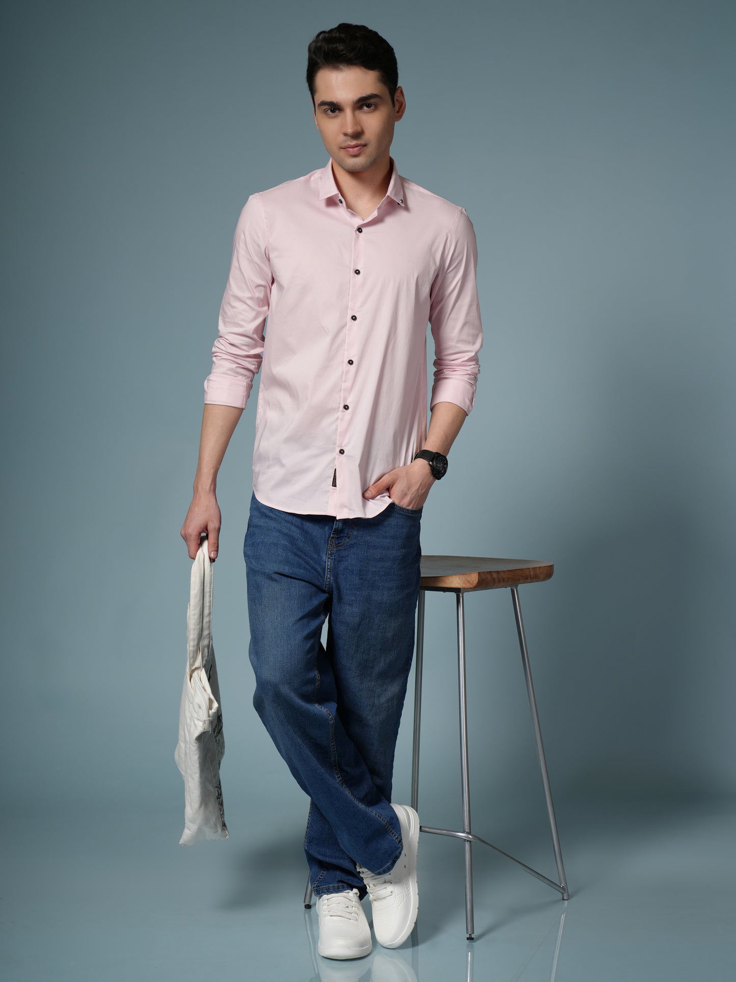 Men’s Pink Formal Shirt