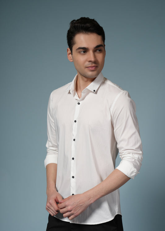 Men’s White Formal Shirt