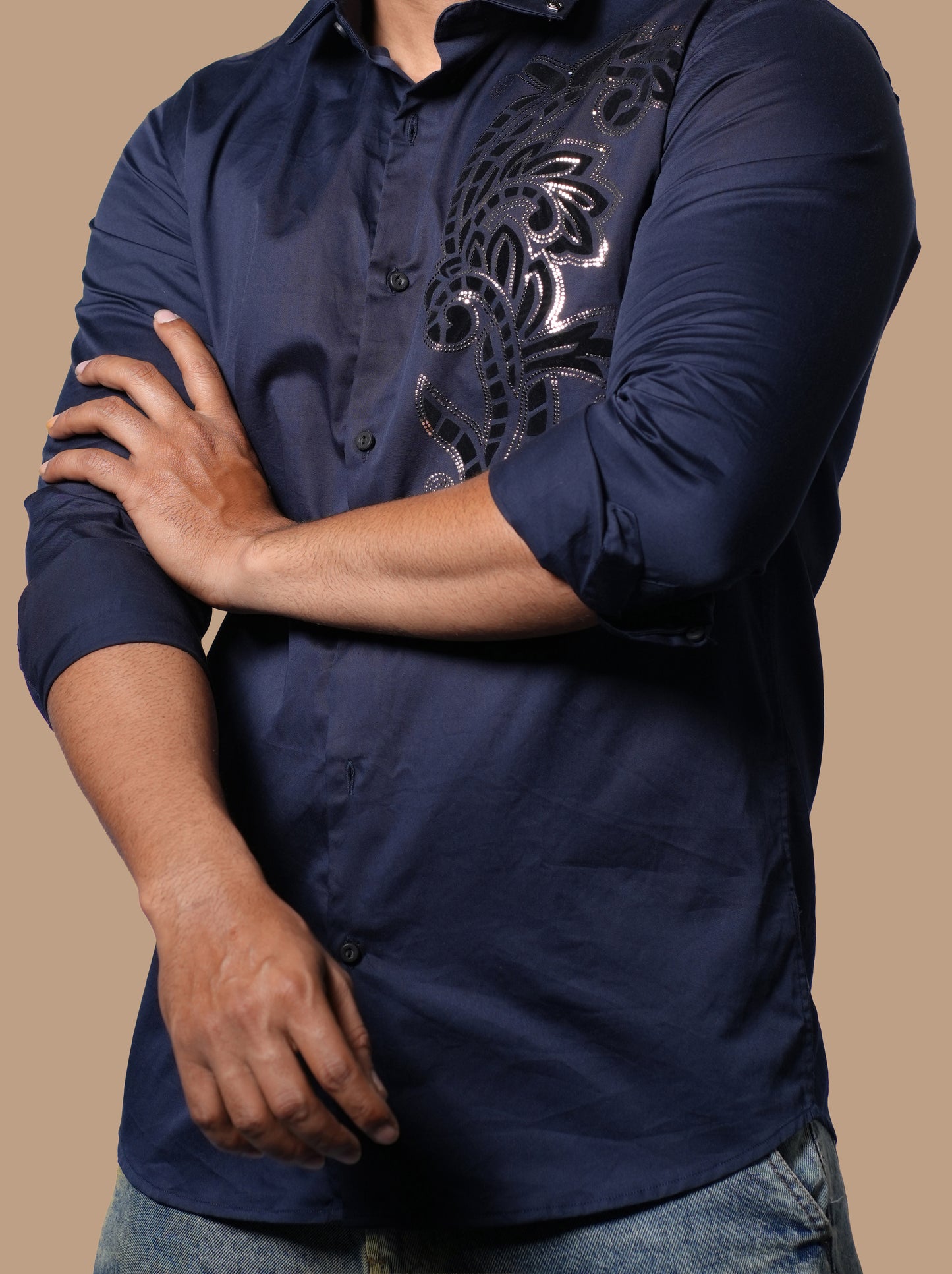 Men’s Navy Party Wear