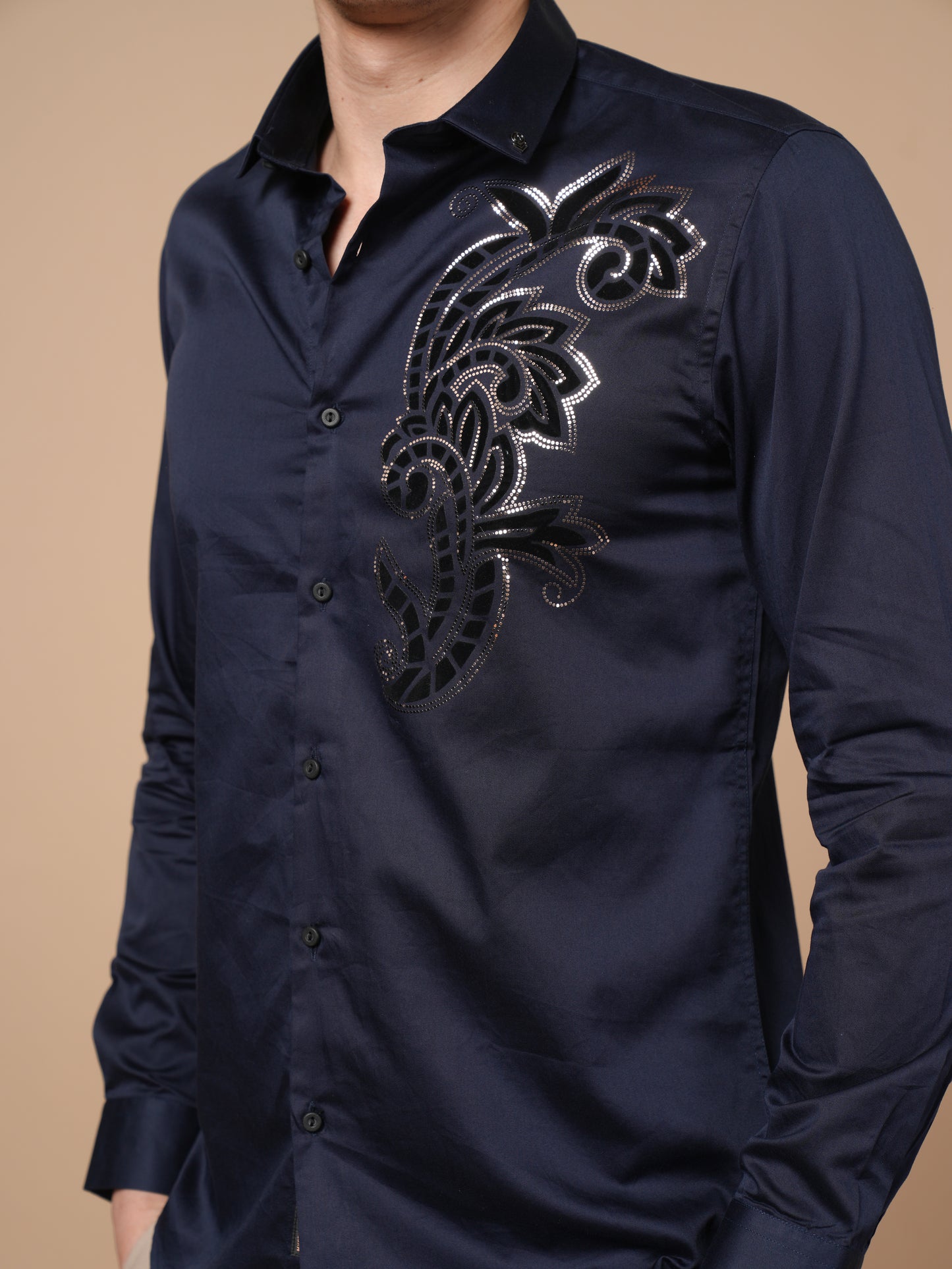 Men’s Navy Party Wear