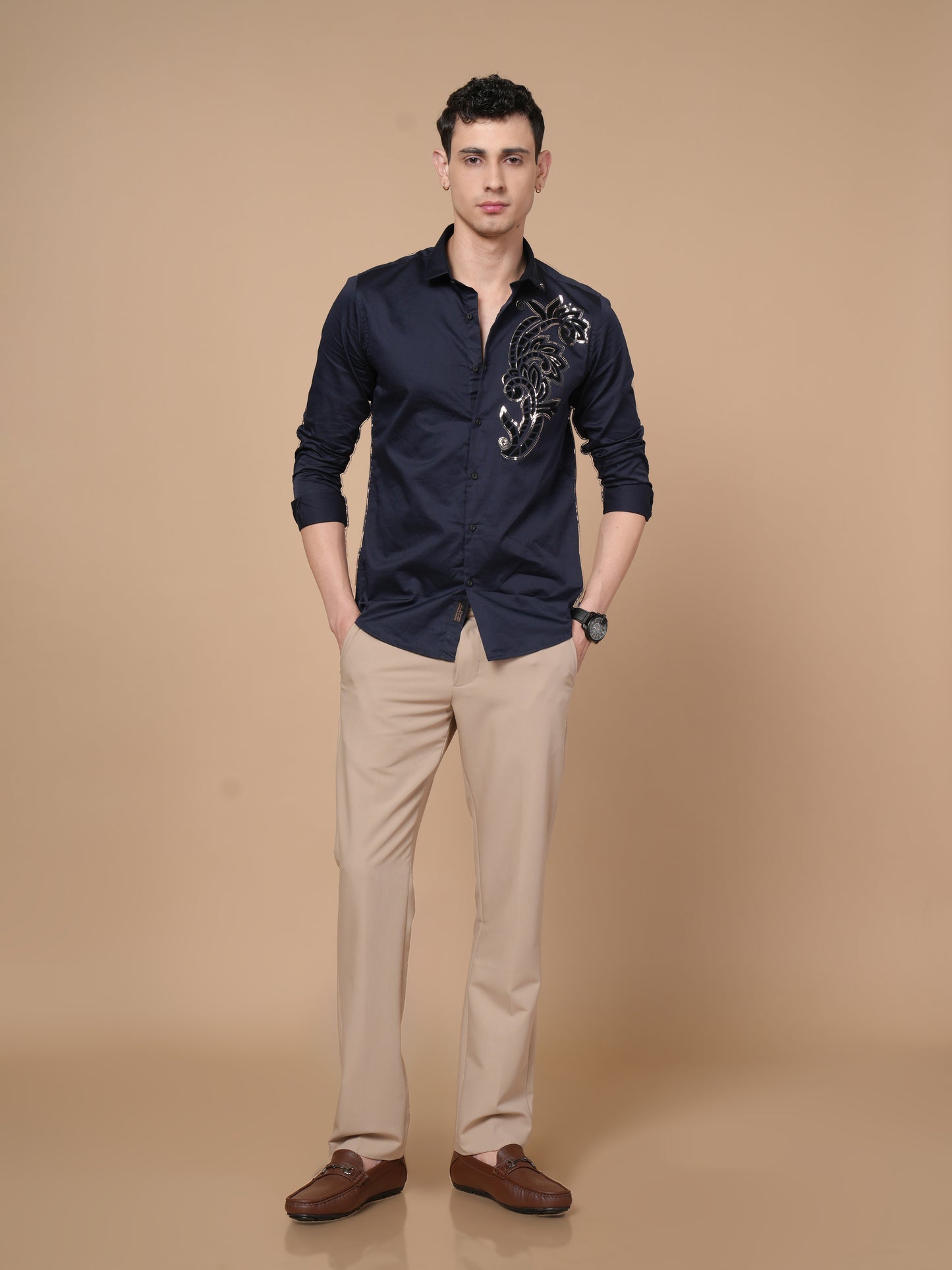 Men’s Navy Party Wear