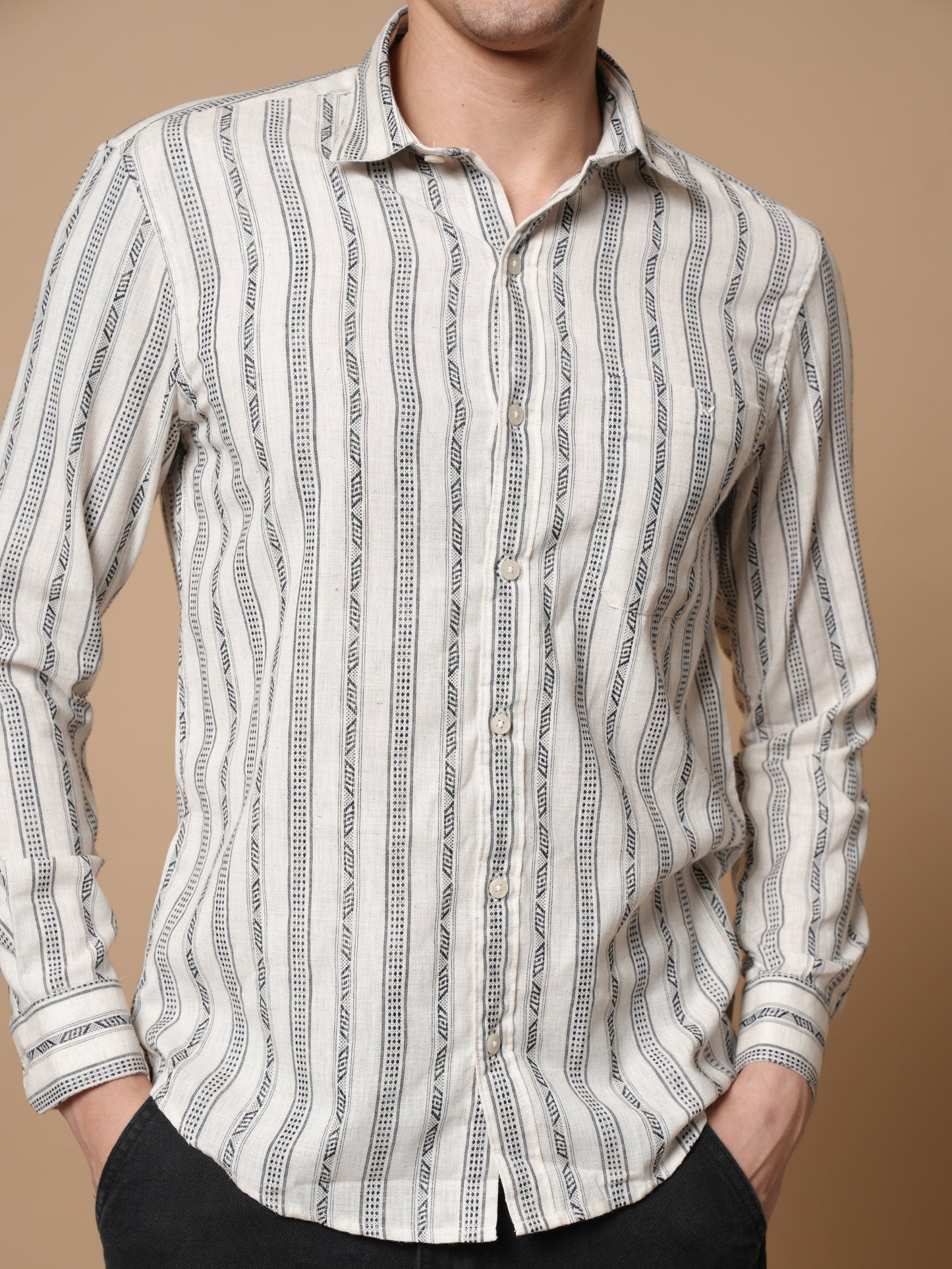 Men’s Casual Stripe Shirt