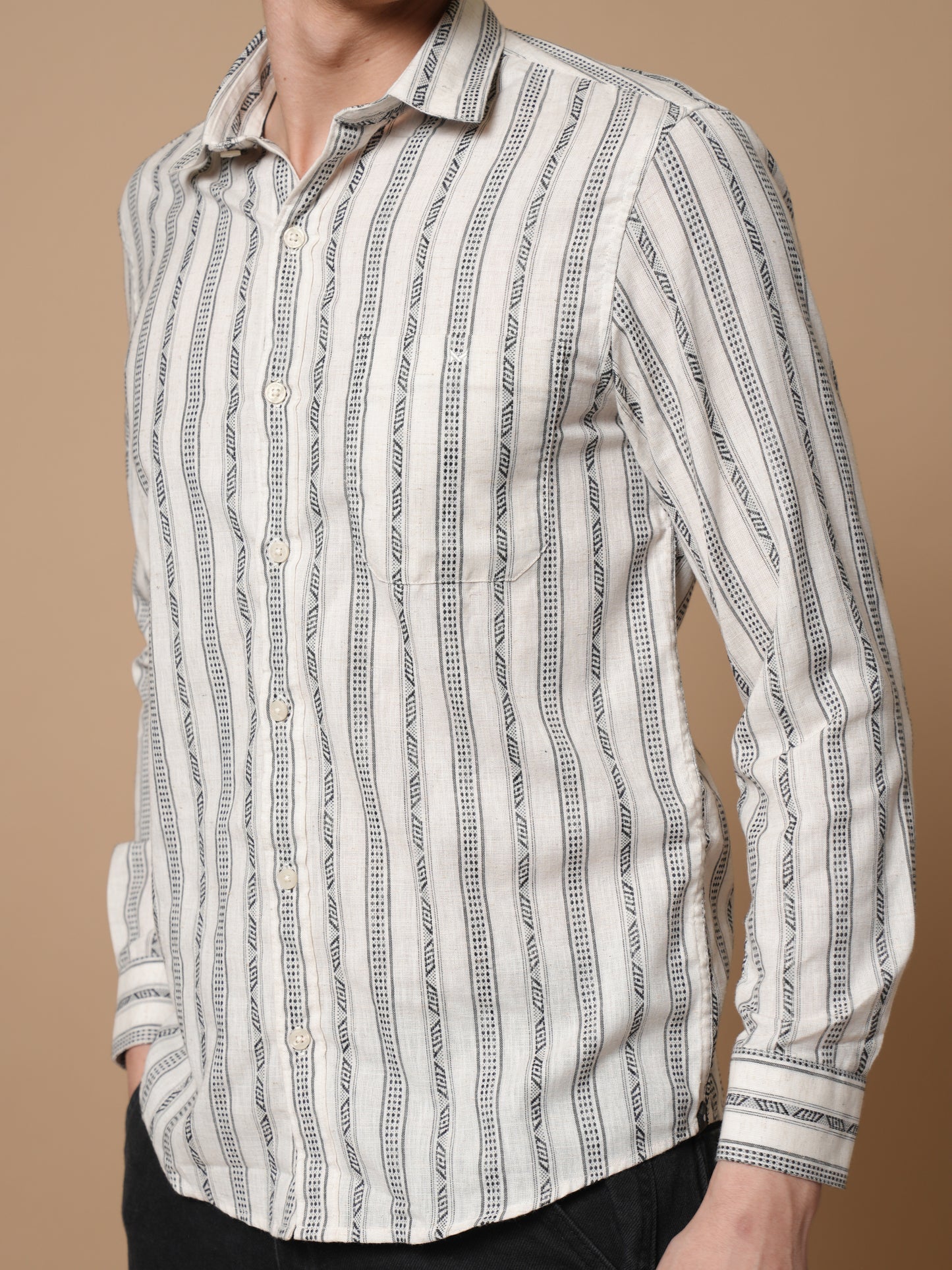 Men’s Casual Stripe Shirt