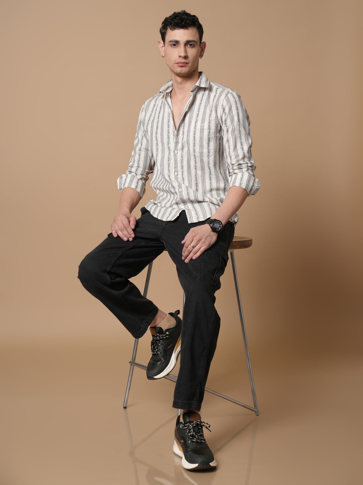 Men’s Casual Stripe Shirt