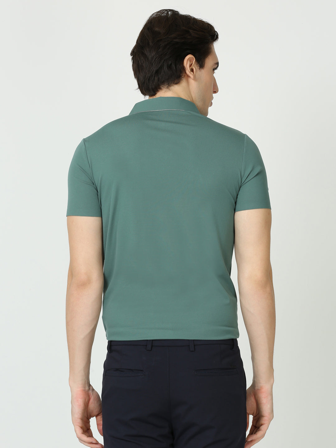 Seamless Beetle green tshirt polo for Men